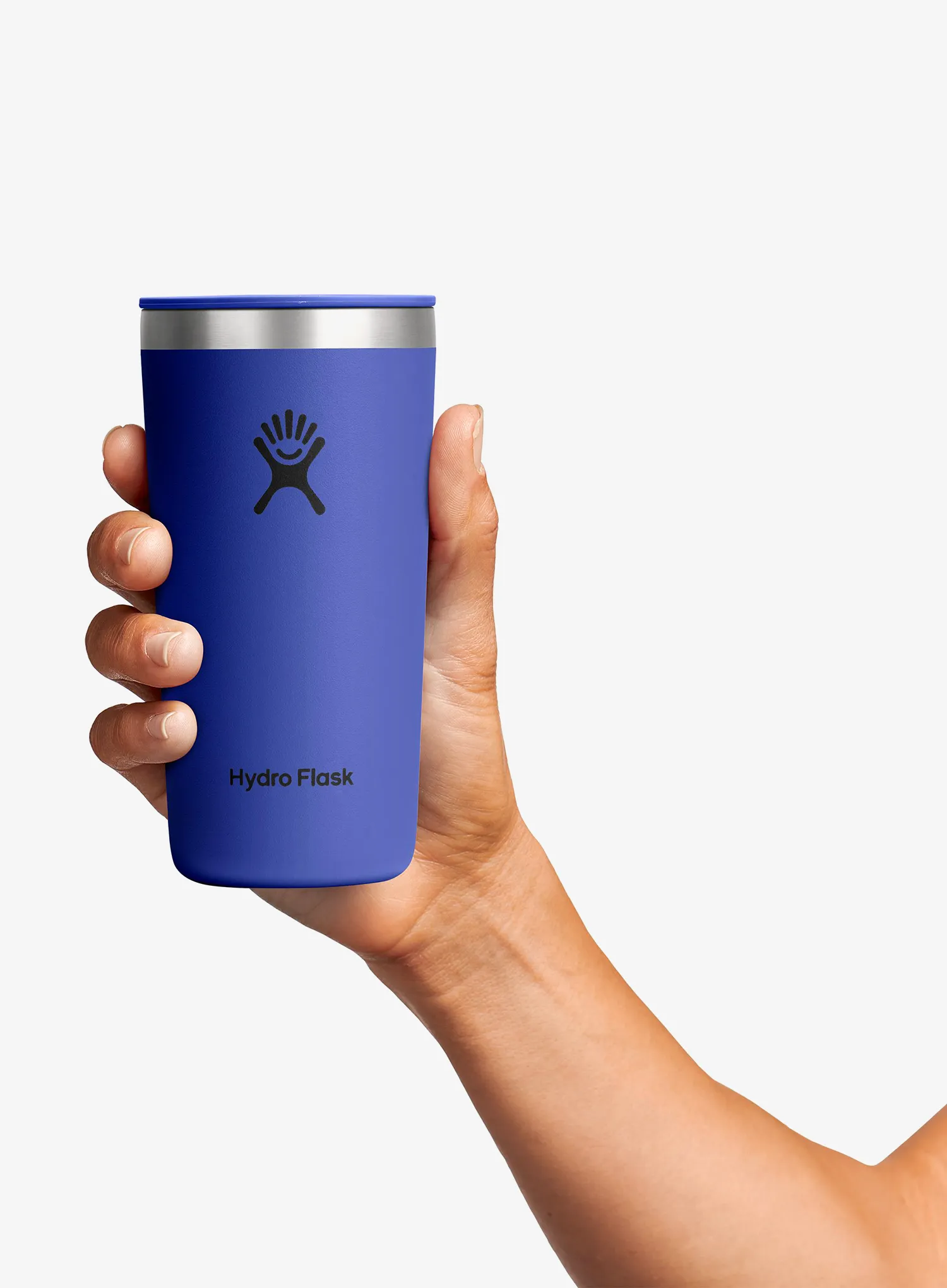 Cana termica Hydro Flask 12 Oz All Around Tumbler Press-In Lid (355 ml) - capri blue