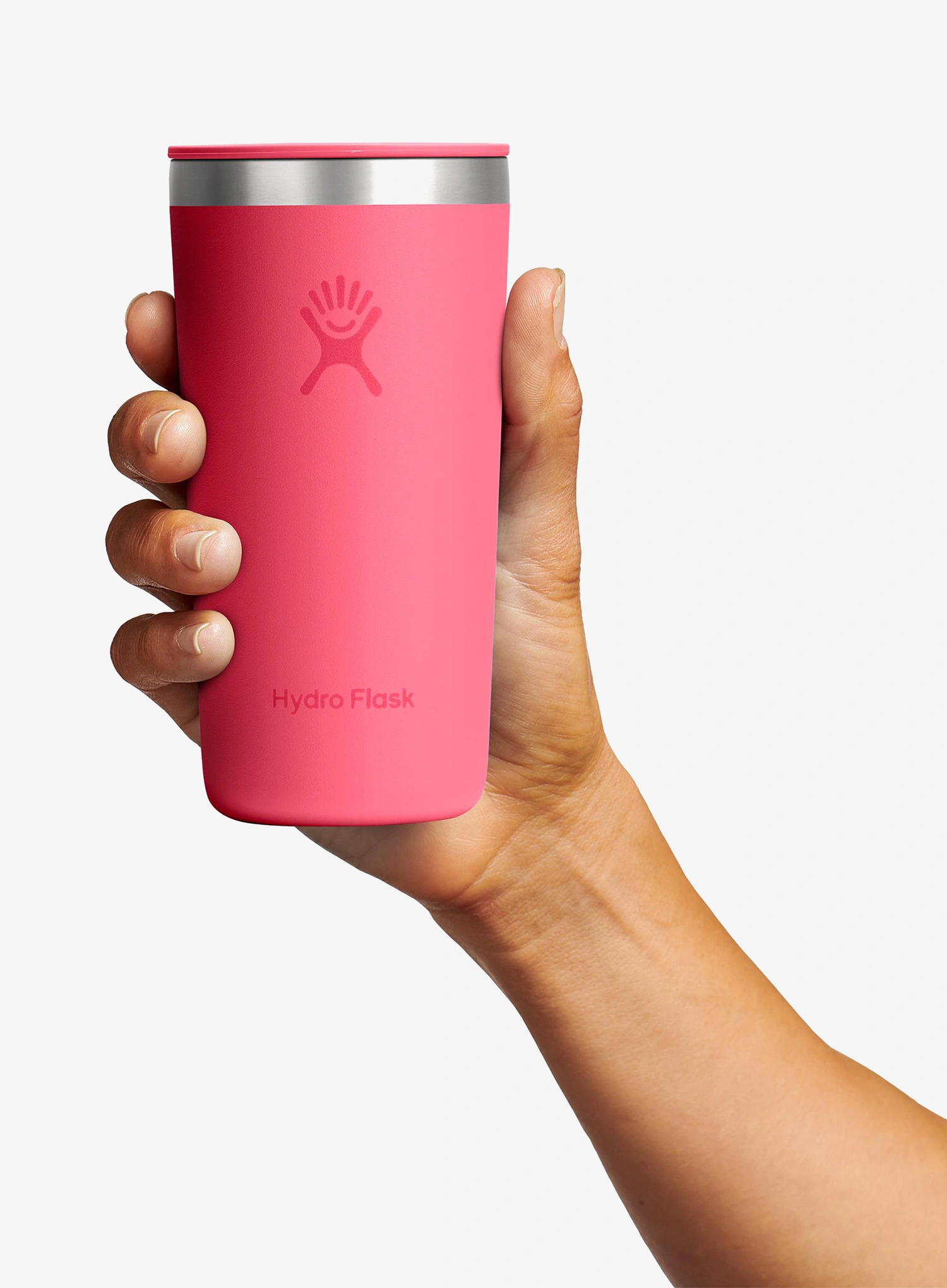 Cana termica Hydro Flask 12 Oz All Around Tumbler Press-In Lid (355 ml) - popstar pink