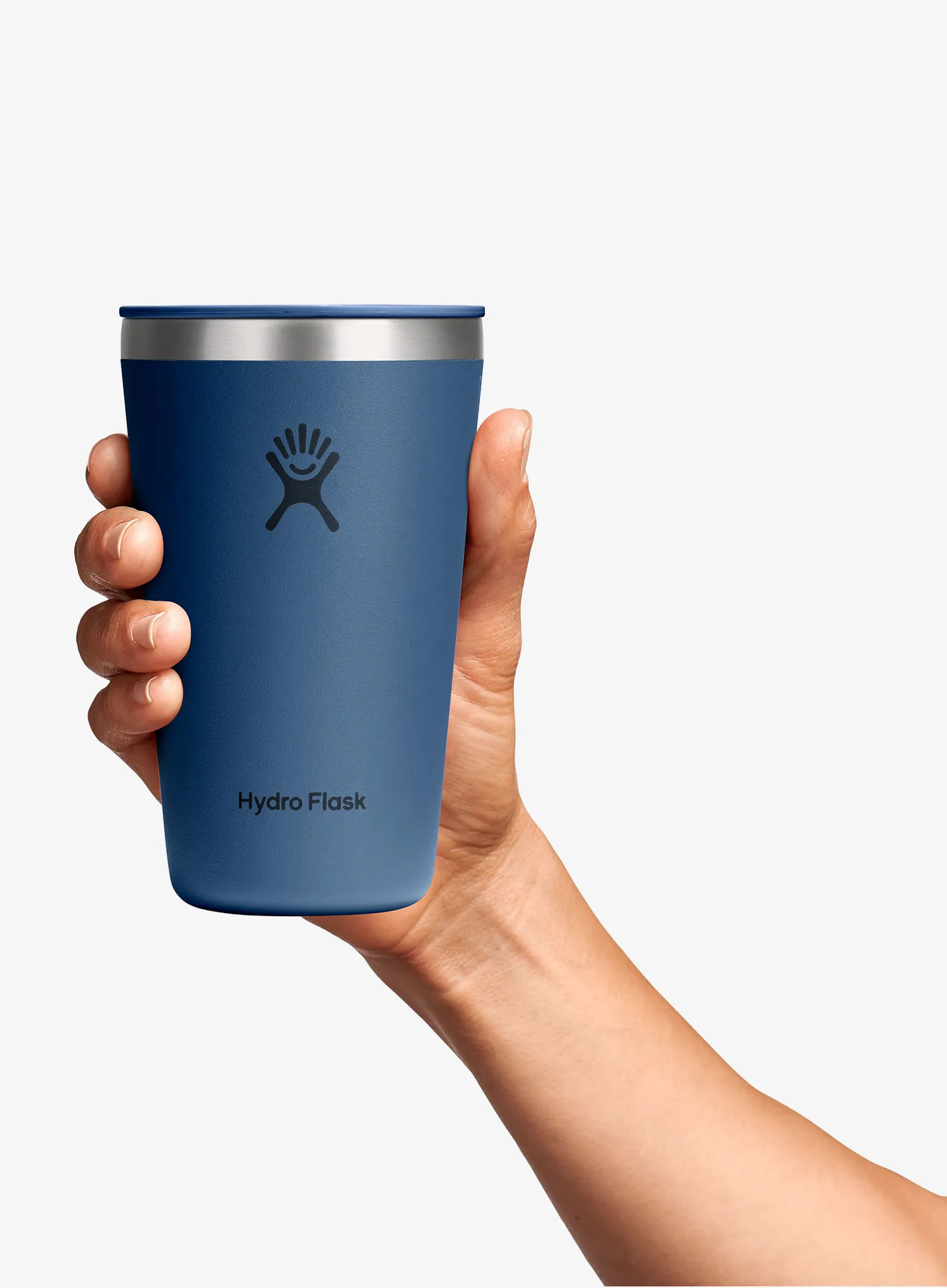 Cana termica Hydro Flask 16 Oz All Around Tumbler Press-In Lid (473 ml) - harbor blue