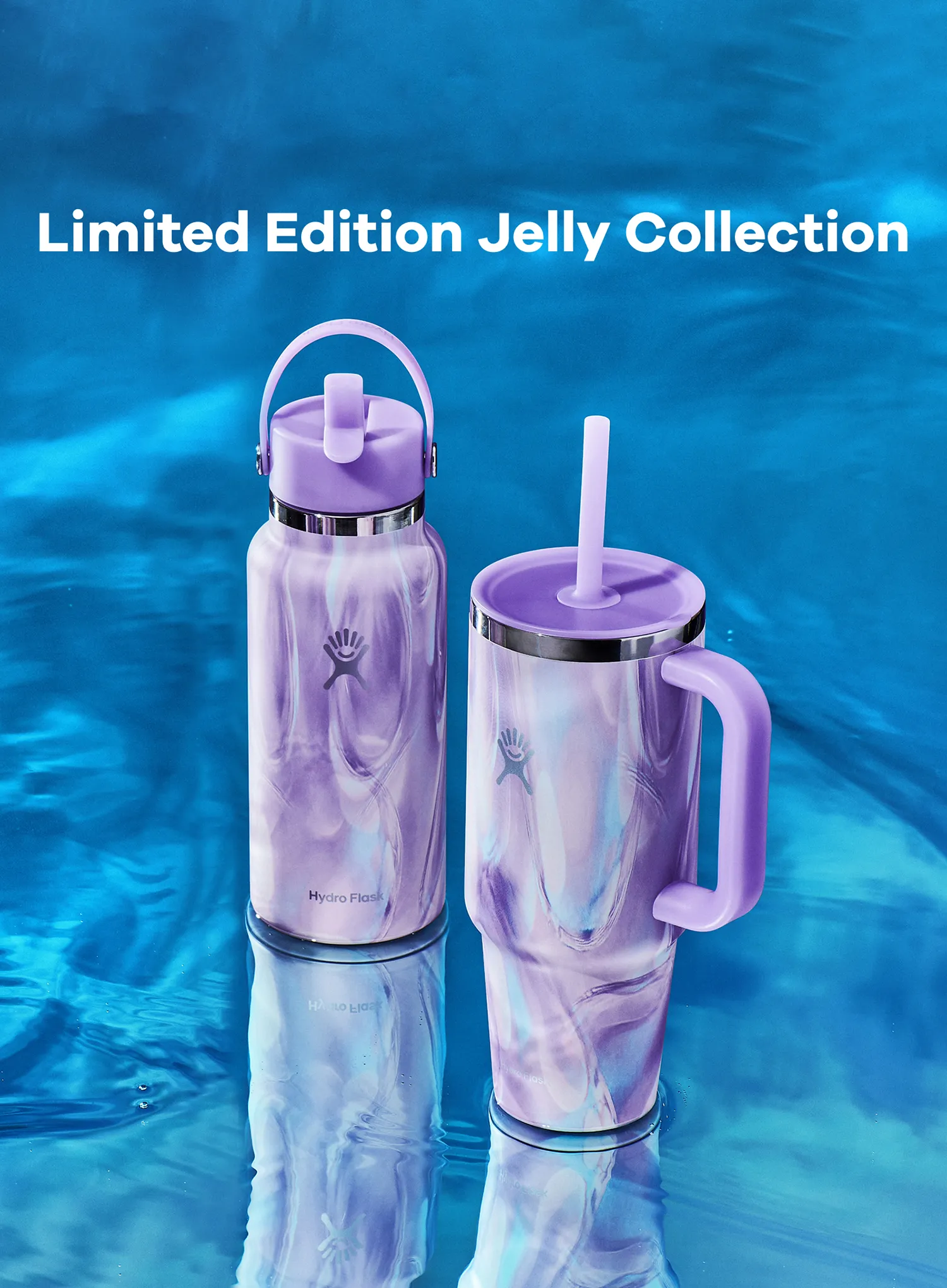 Cana termica Hydro Flask 32 oz Travel Tumbler (946 ml) - jelly purple