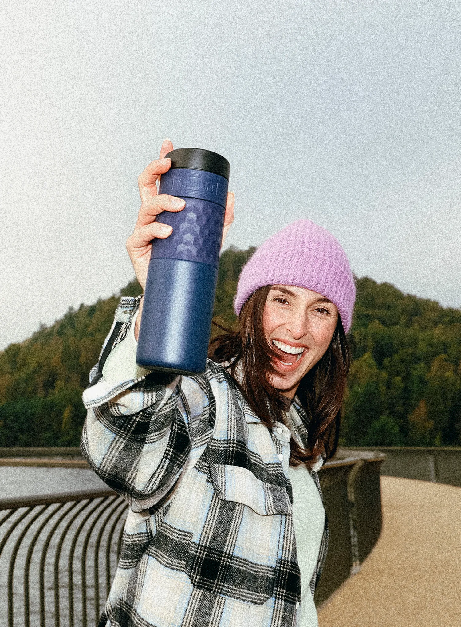 Cana termica Kambukka Etna Grip 500 ml - denim blue