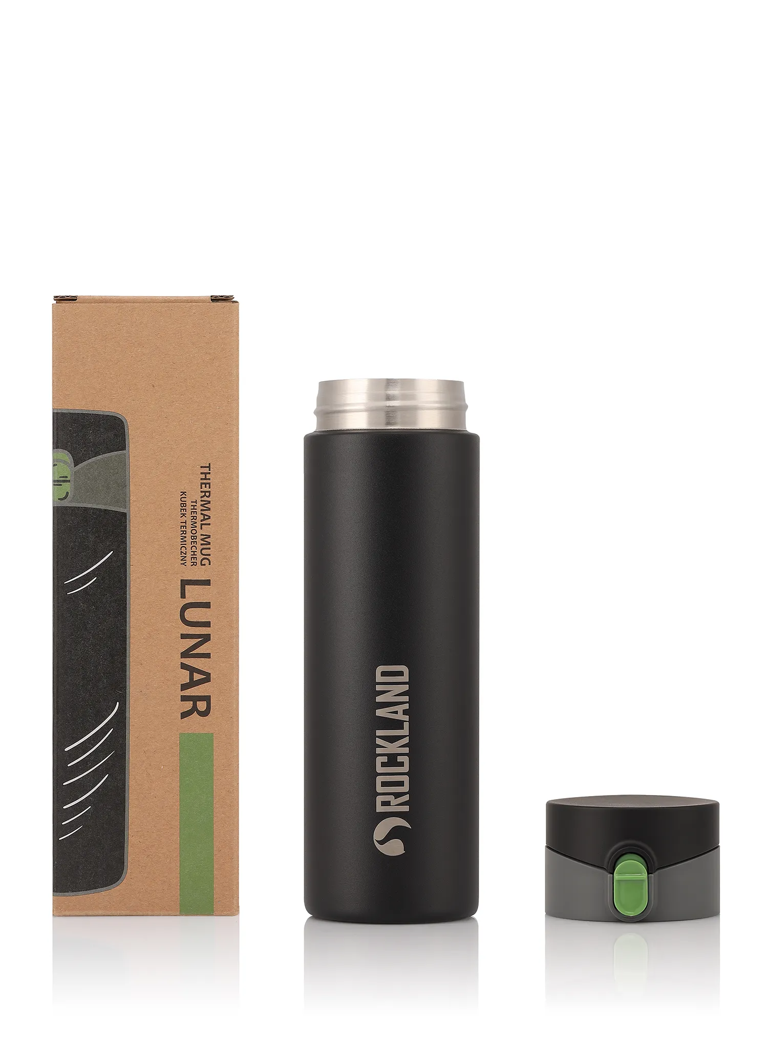 Cana termica Rockland Lunar 0.5 L - black