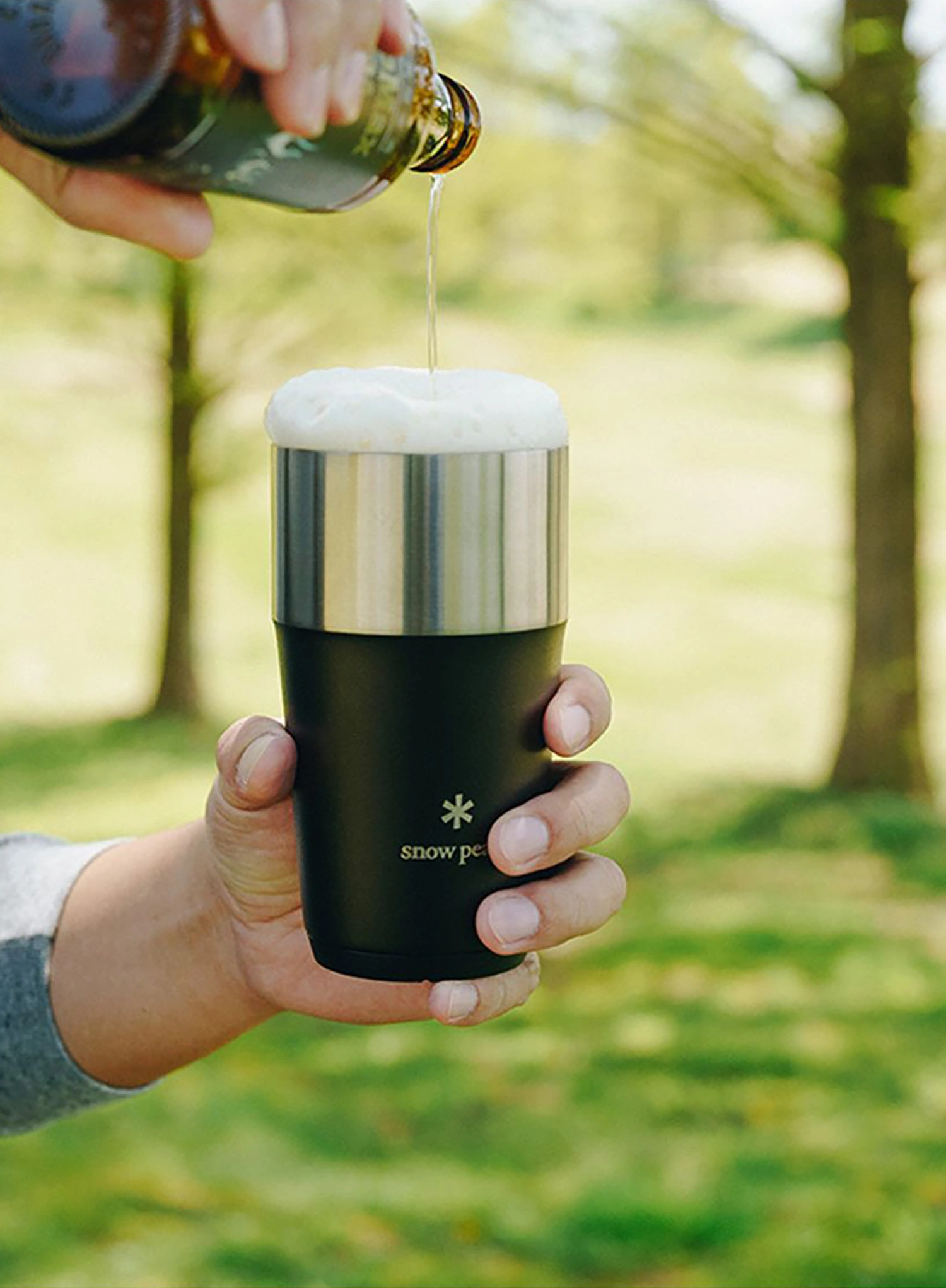 Cana termica Snow Peak Shimo Tumbler 470 ml - black