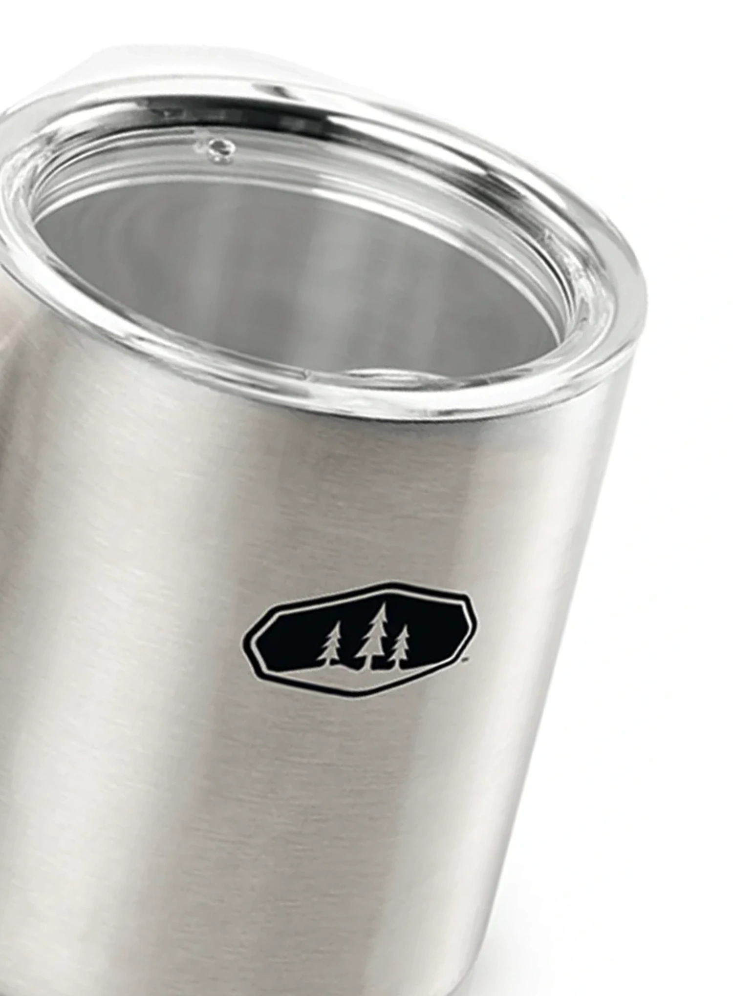 Cană de voiaj GSI Outdoors Glacier SS 15 oz Camp Cup (444 ml) - brushed