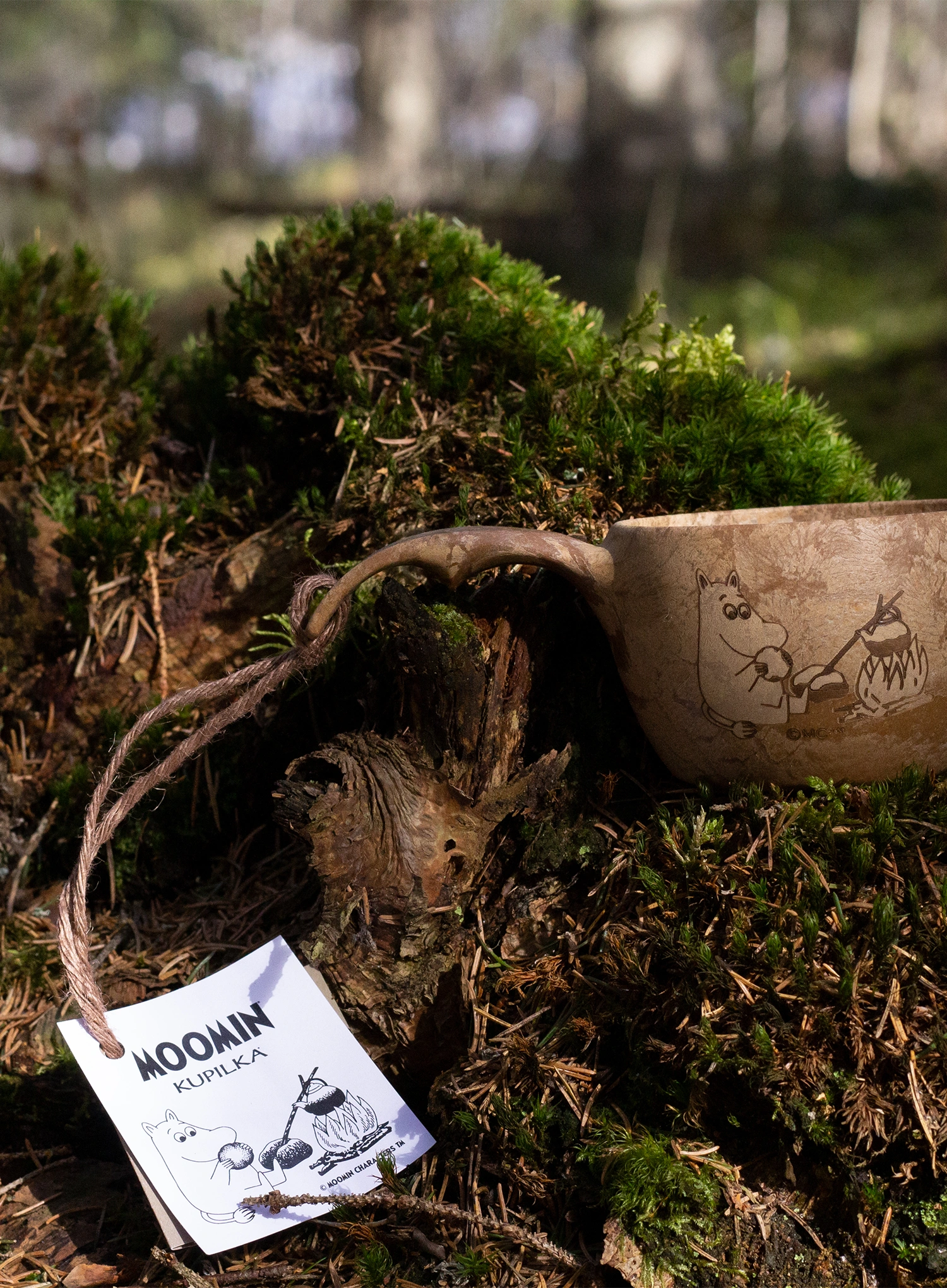 Cană de voiaj Kupilka 21 Moomin Moomintroll Coffee (0,21 l) - brown