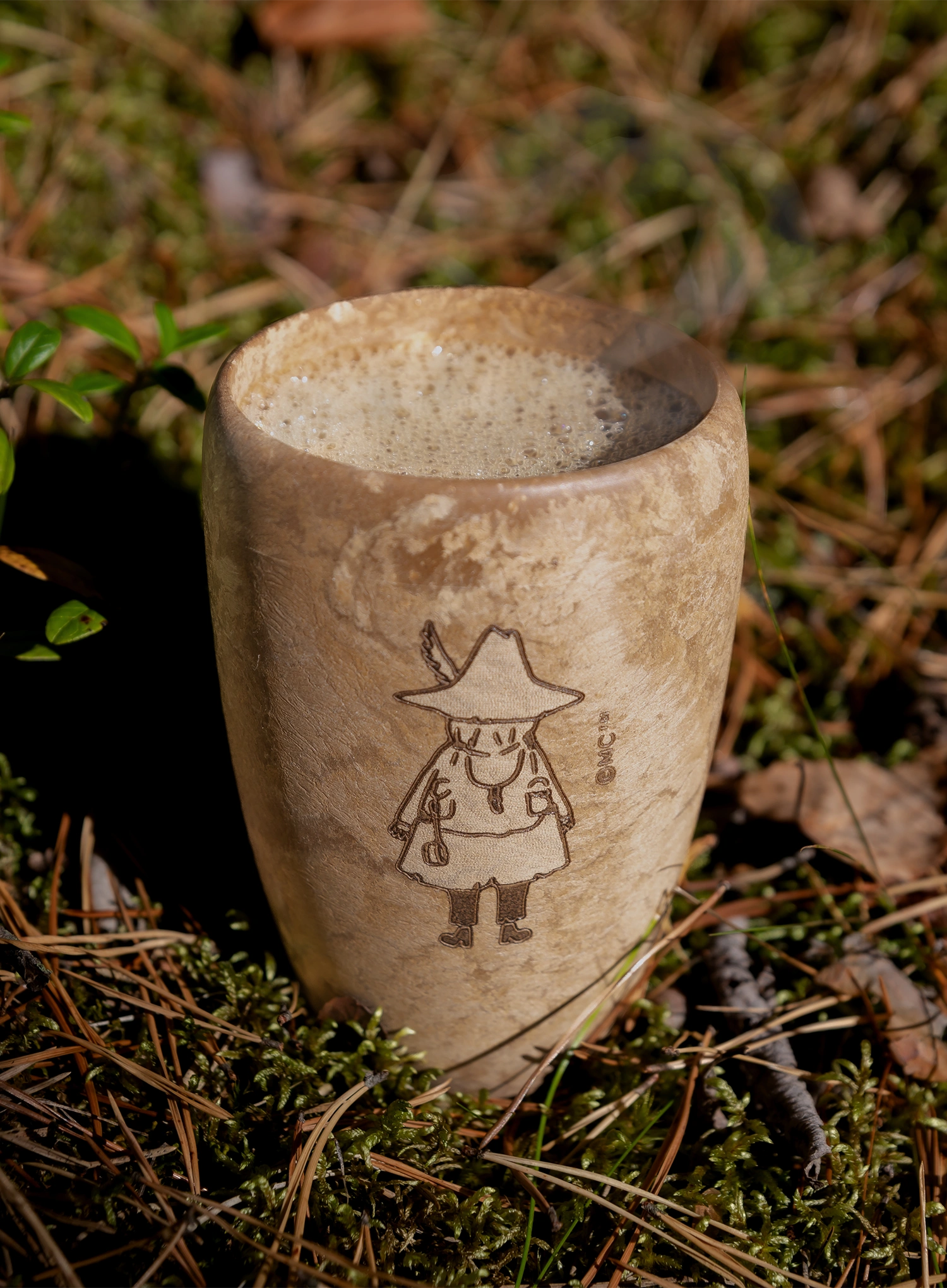 Cană de voiaj Kupilka 30 Moomin Snufkin (0,3 l) - brown