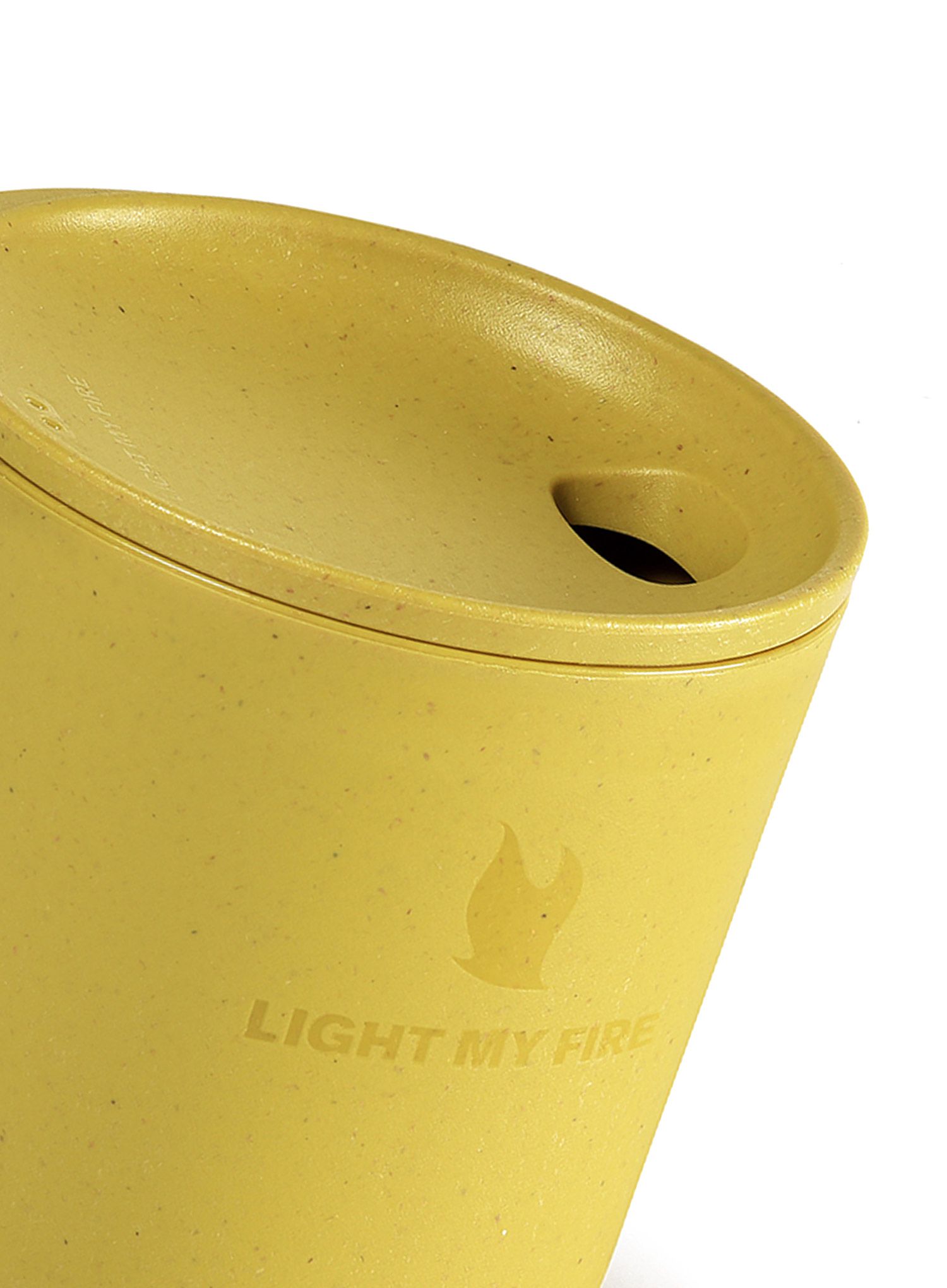 Cană de voiaj Light My Fire MyCup & Lid Short (0,25 l) - mustyyellow