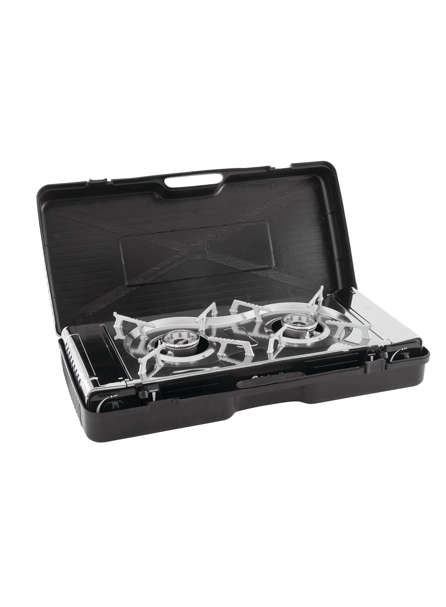 Aragaz de voiaj Outwell Etna Duo - silver grey