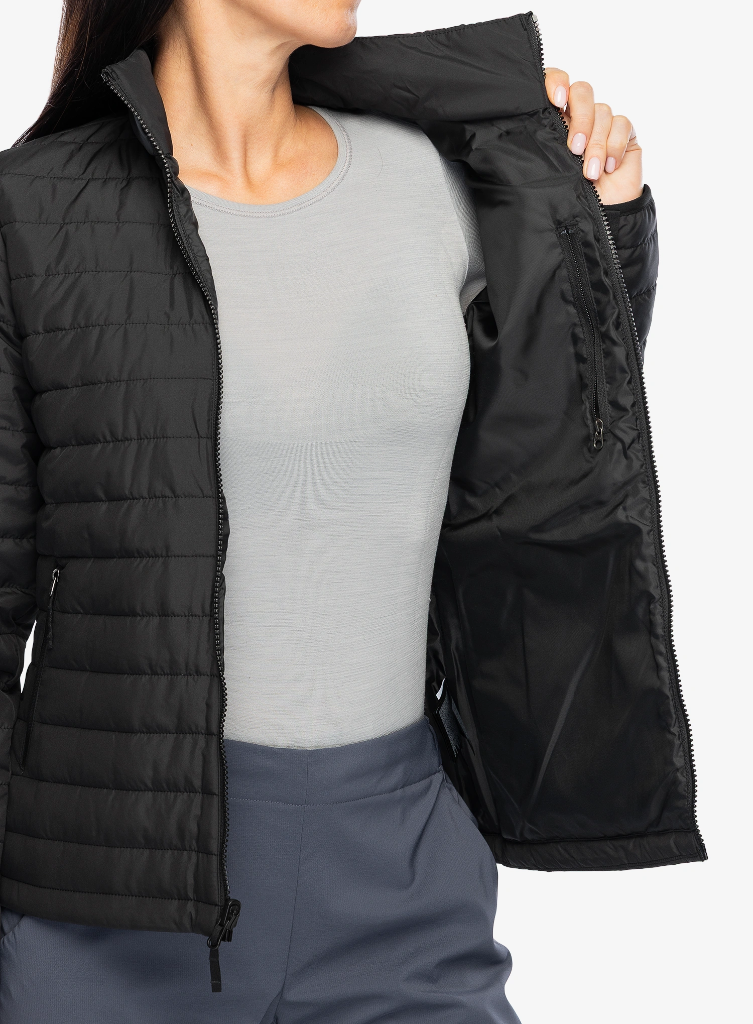 Geaca 3 in 1 femei The North Face Carto Mono Triclimate Hooded Jacket - tnf black