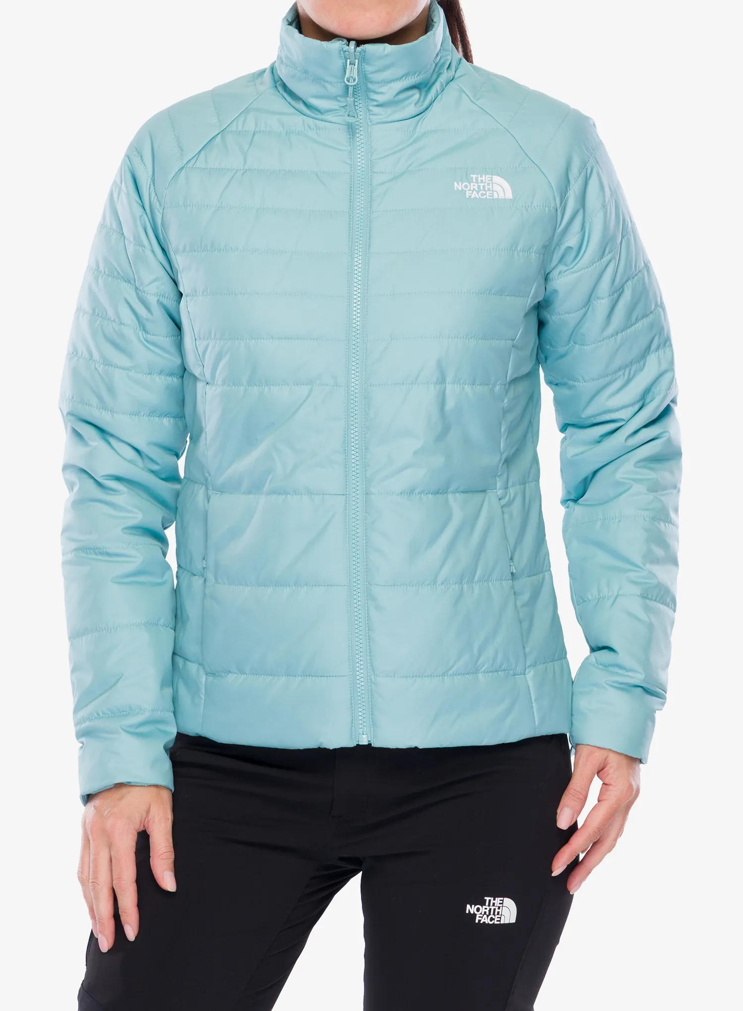 Geaca 3 in 1 femei The North Face Inlux Triclimate - space dark heather/blue elipse