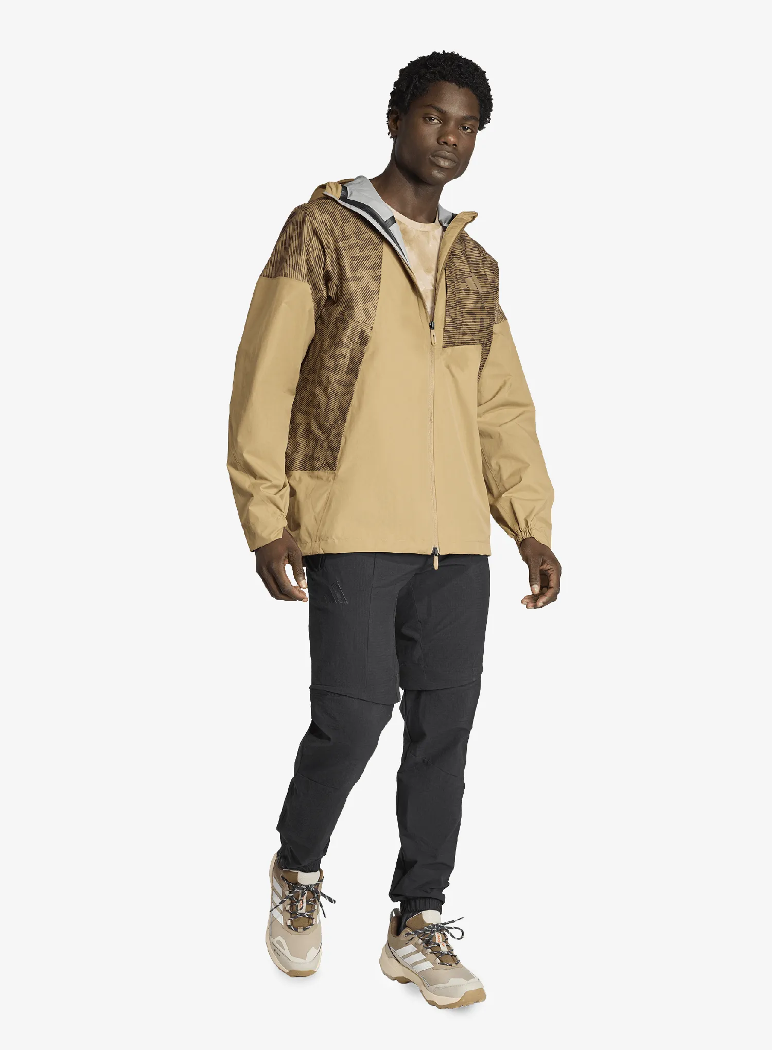 Geaca adidas TERREX Xperior 2.5L Hybrid Primeknit Climaproof Jacket - cardboard