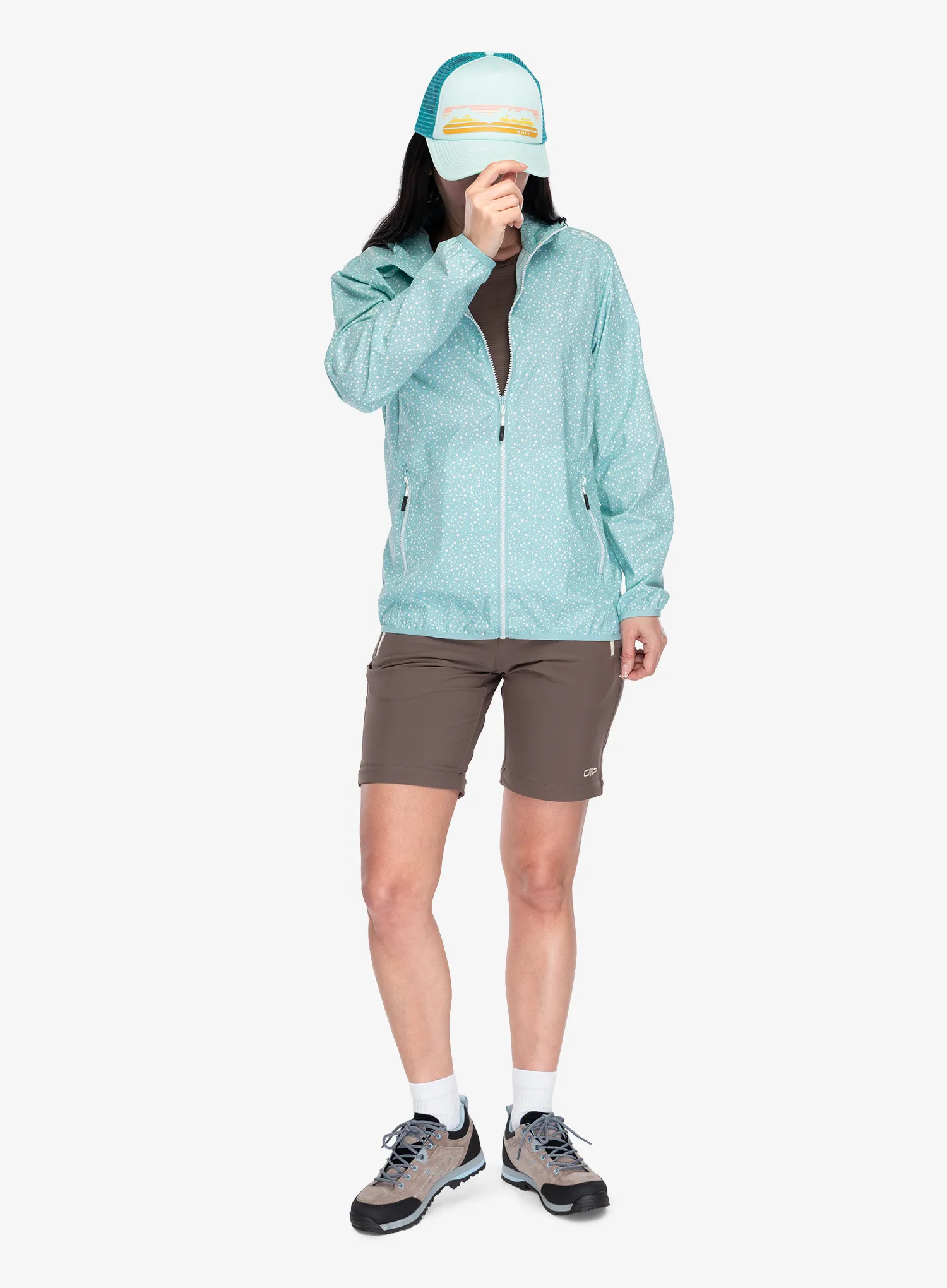 Geaca femei CMP Strayna Jacket - lagoon