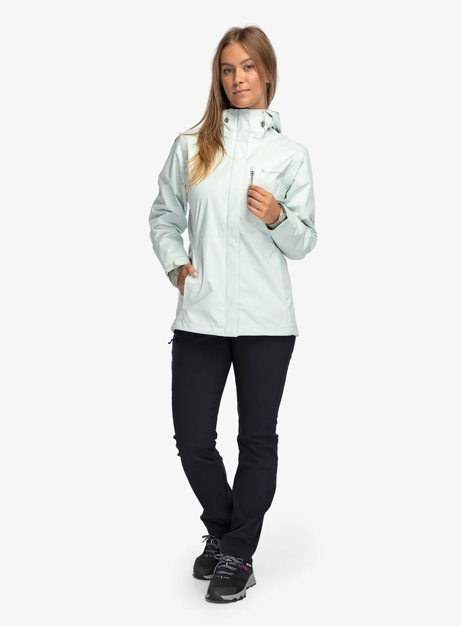 Geaca femei Columbia Pouring Adventure III Jacket - tea light