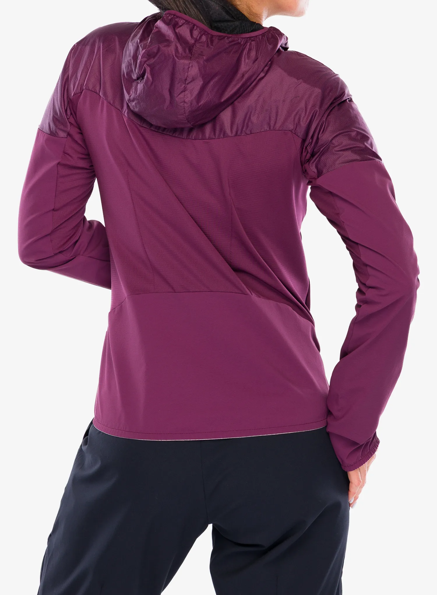 Geaca femei Montura Spitze Hybrid Jacket - wine red/light rose