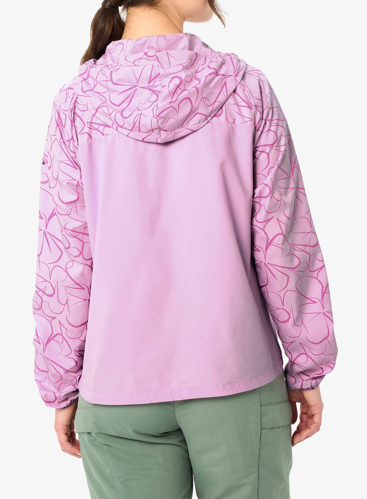 Geaca femei Vaude Neyland Wind Jacket II - raspberry