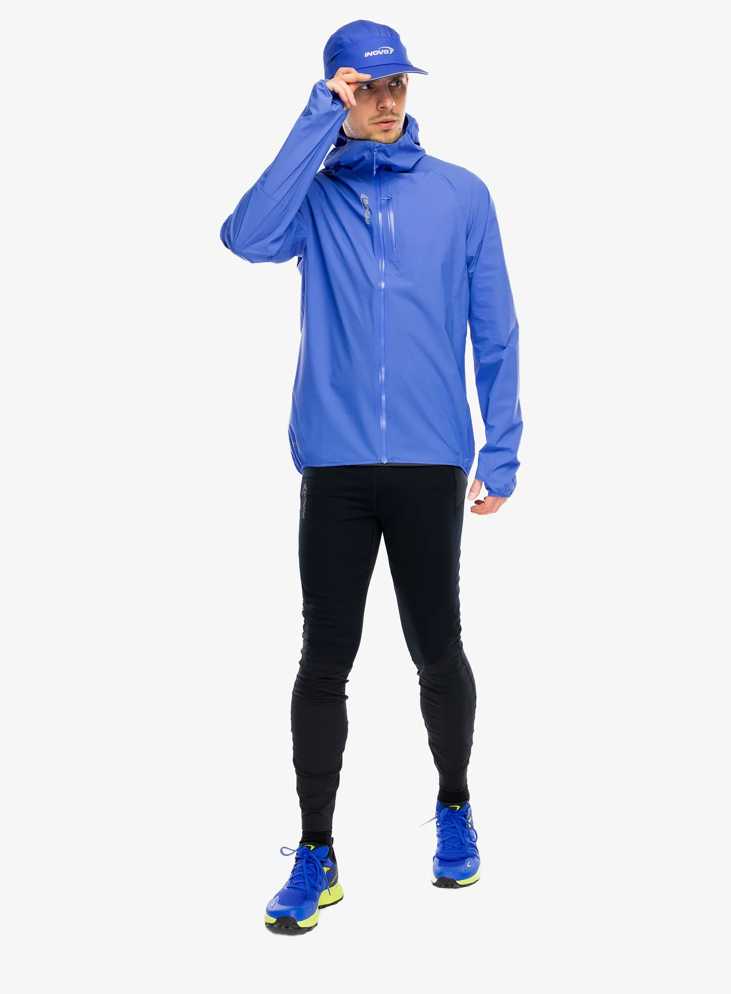 Geaca alergare Inov-8 Stormshell V2 - blue