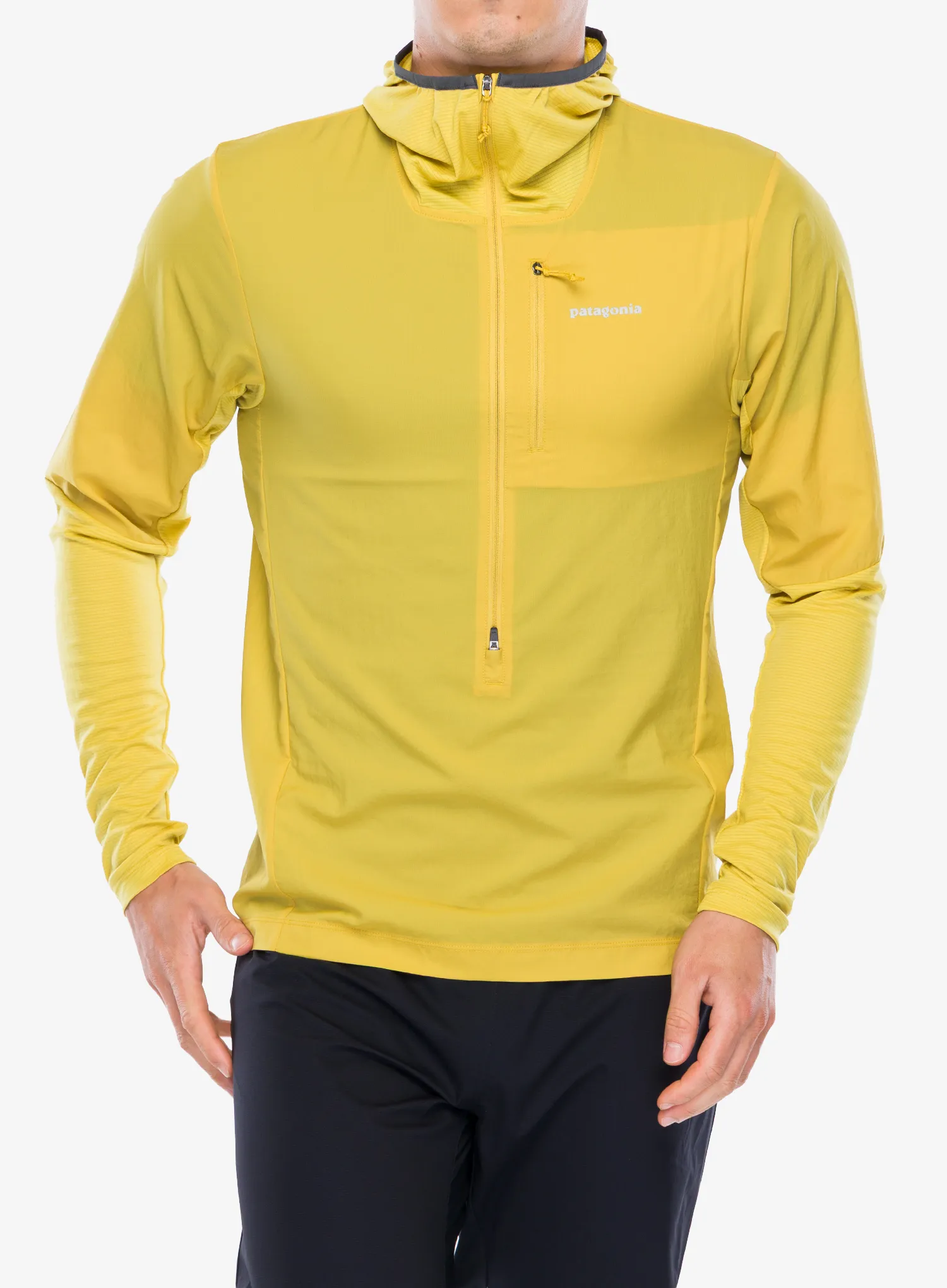 Geaca alergare Patagonia Airshed Pro Pullover - bundle green