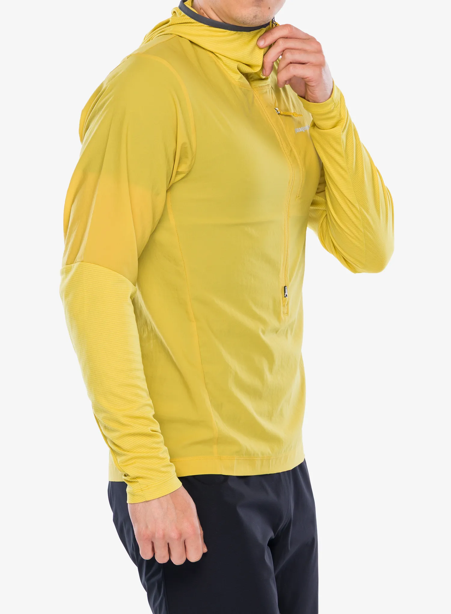 Geaca alergare Patagonia Airshed Pro Pullover - bundle green