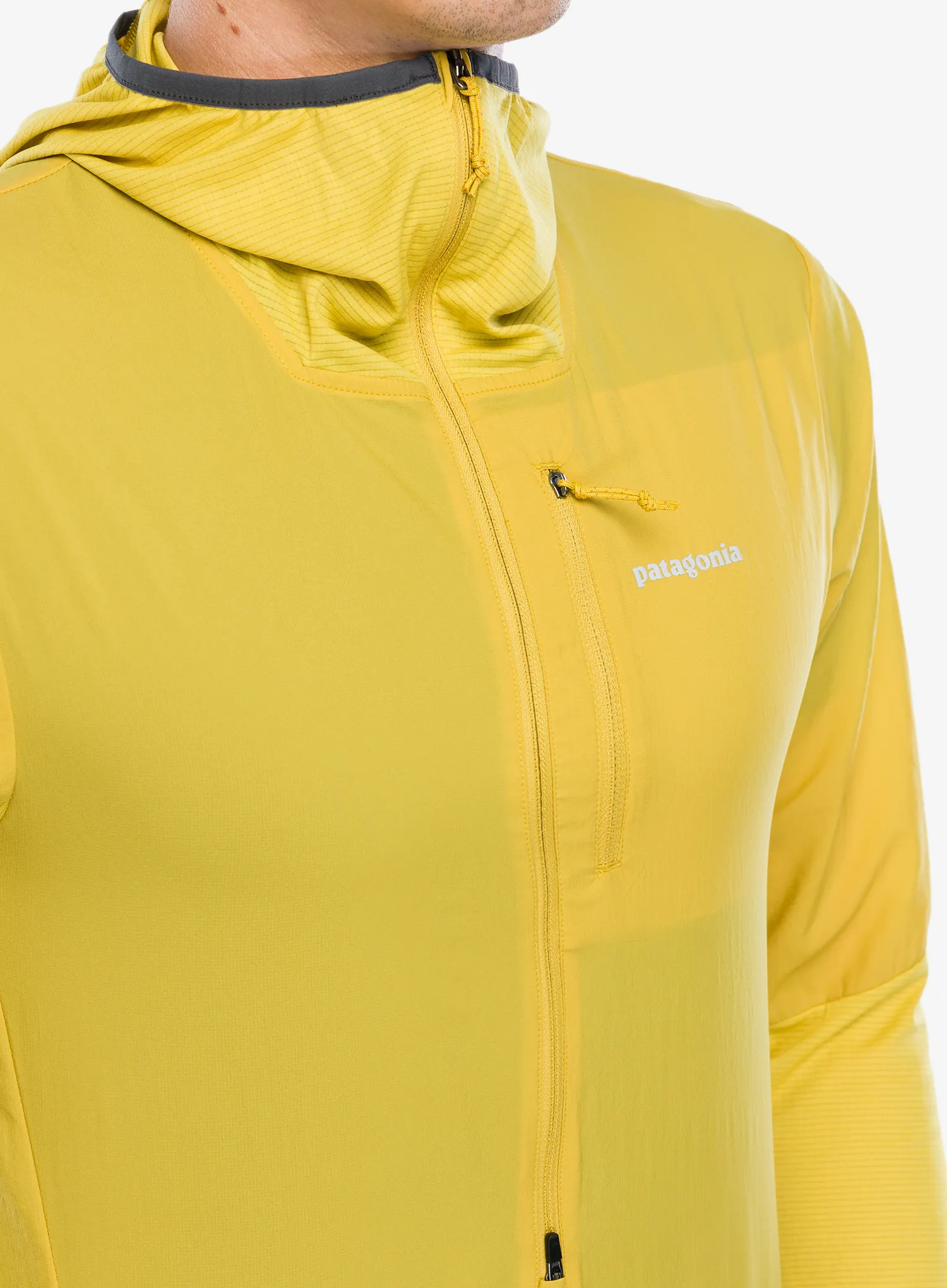 Geaca alergare Patagonia Airshed Pro Pullover - bundle green