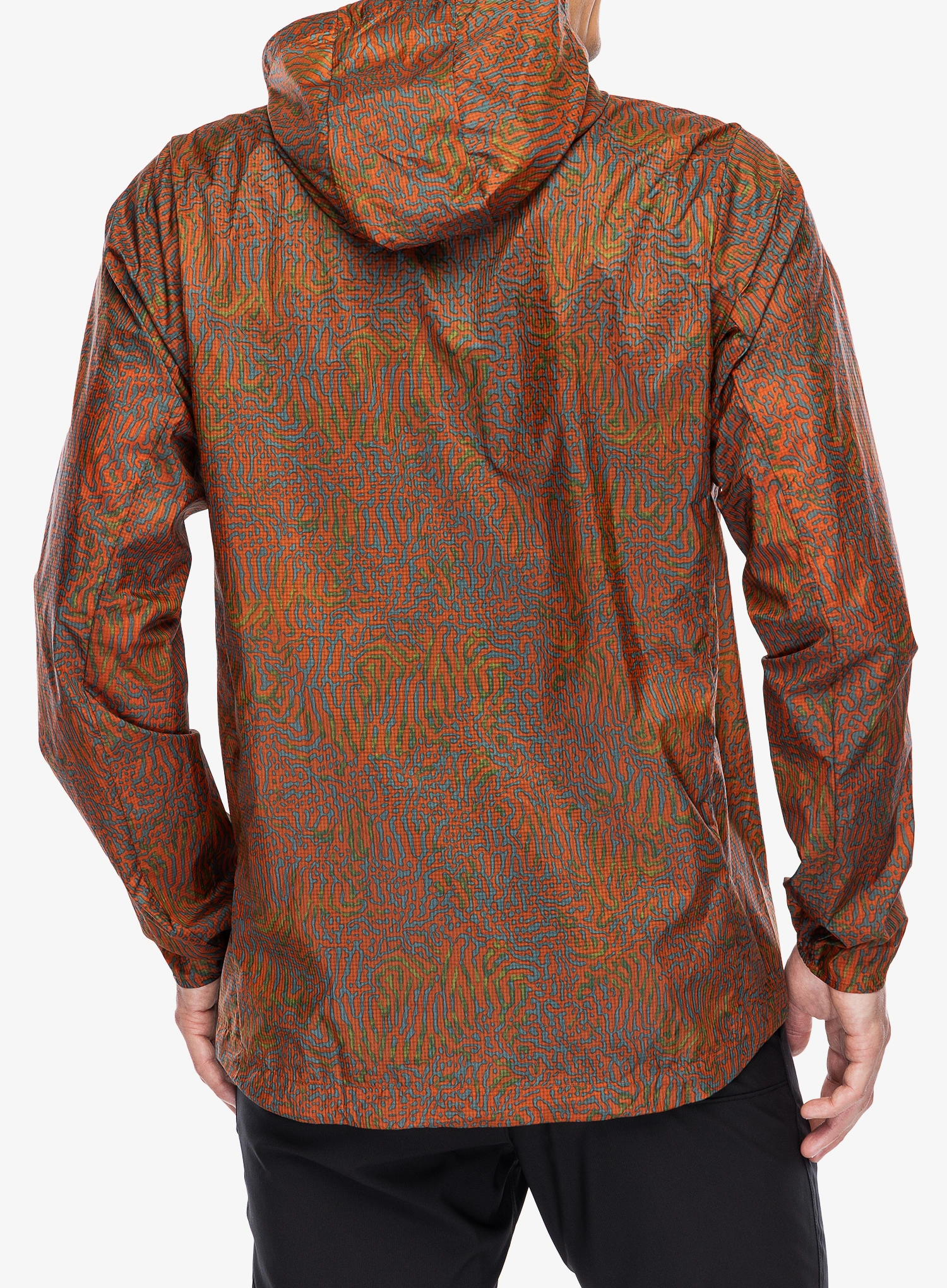 Geaca alergare Patagonia Houdini Jacket - sea run/robin brown