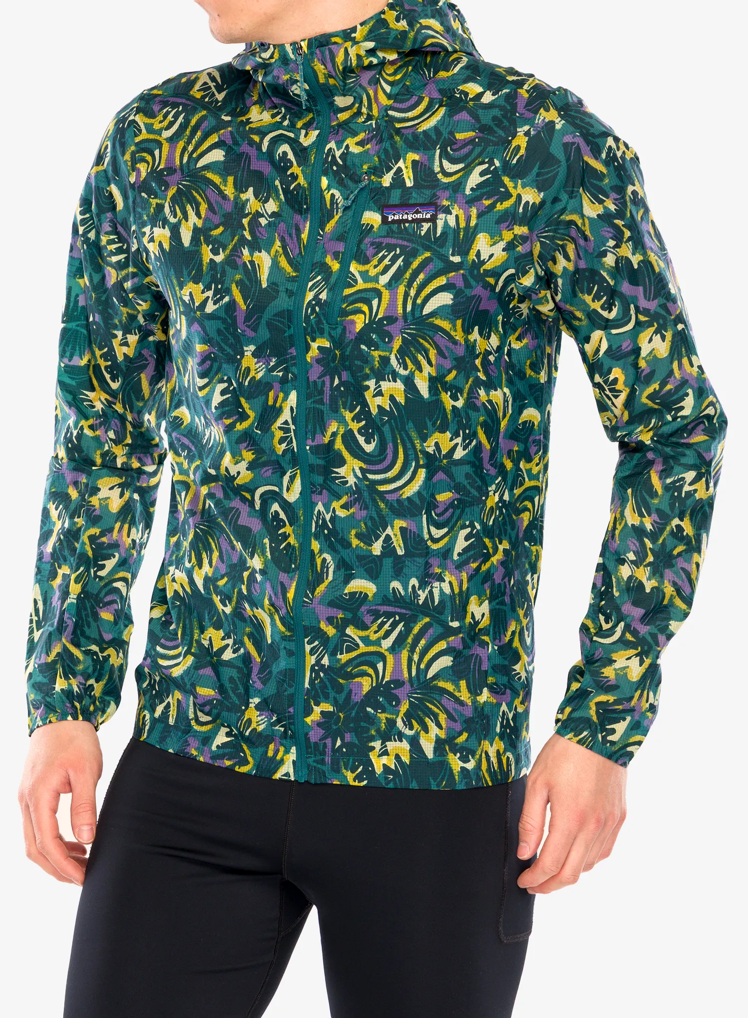 Geaca alergare Patagonia Houdini Jacket - wild botanist/blue