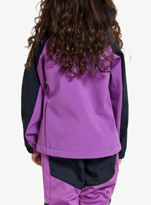 Geacă pentru copii Didriksons Troel Jacket 4 - tulip purple