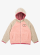 Geacă pentru copii Viking Play Reversible Pile Jacket - pink/cement