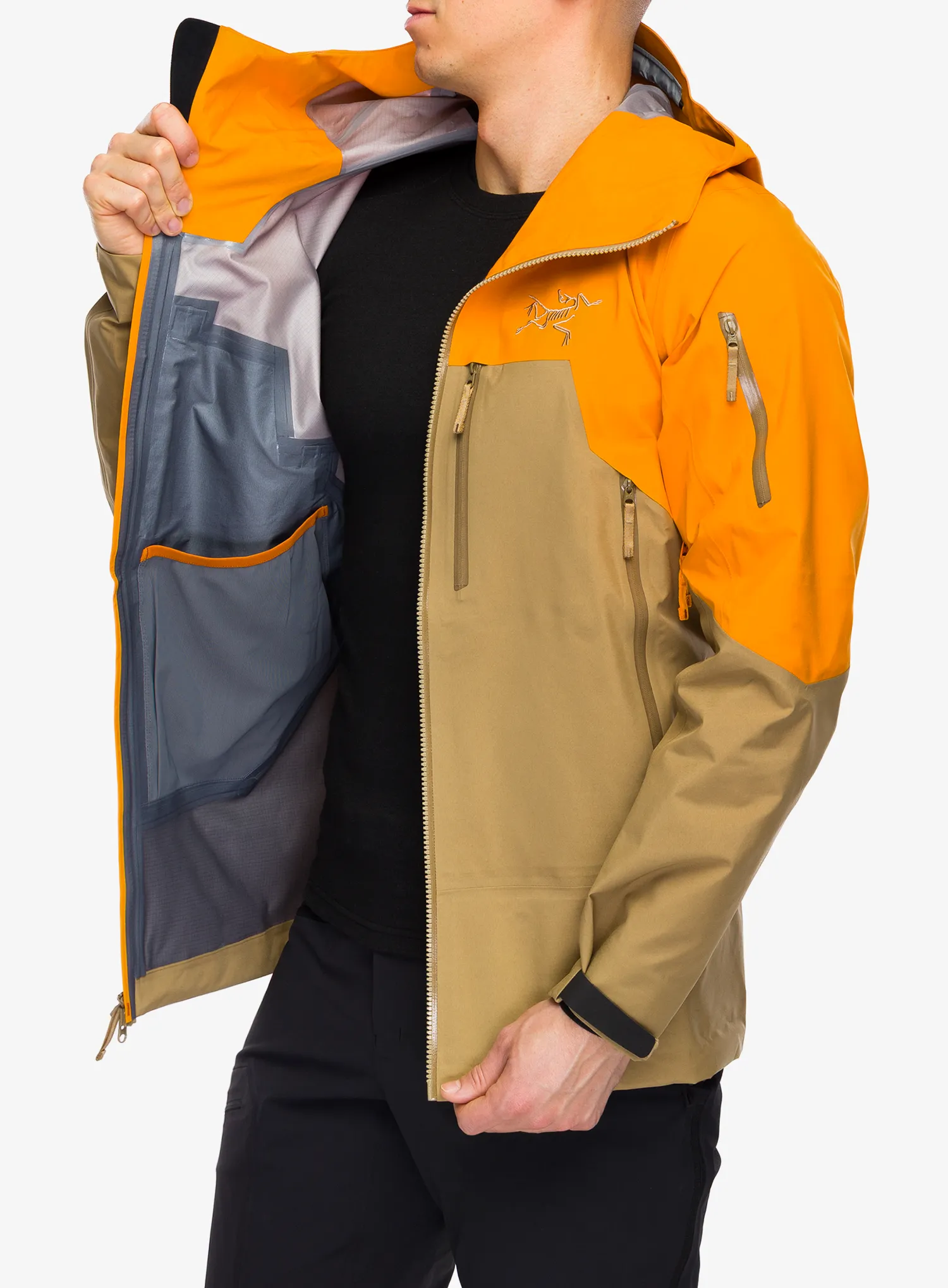 Geaca impermeabila Arcteryx Rush Jacket - blaze/canvas | 8a.ro