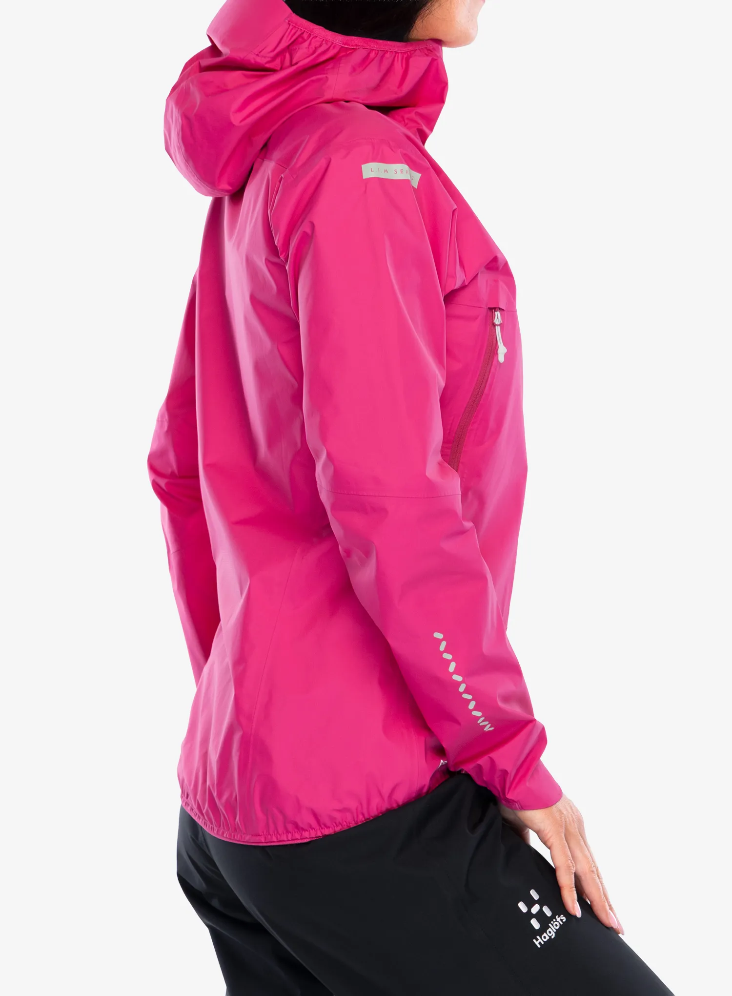 Geaca GORE-TEX femei Haglofs L.I.M. GTX Jacket - ultra pink | 8a.ro