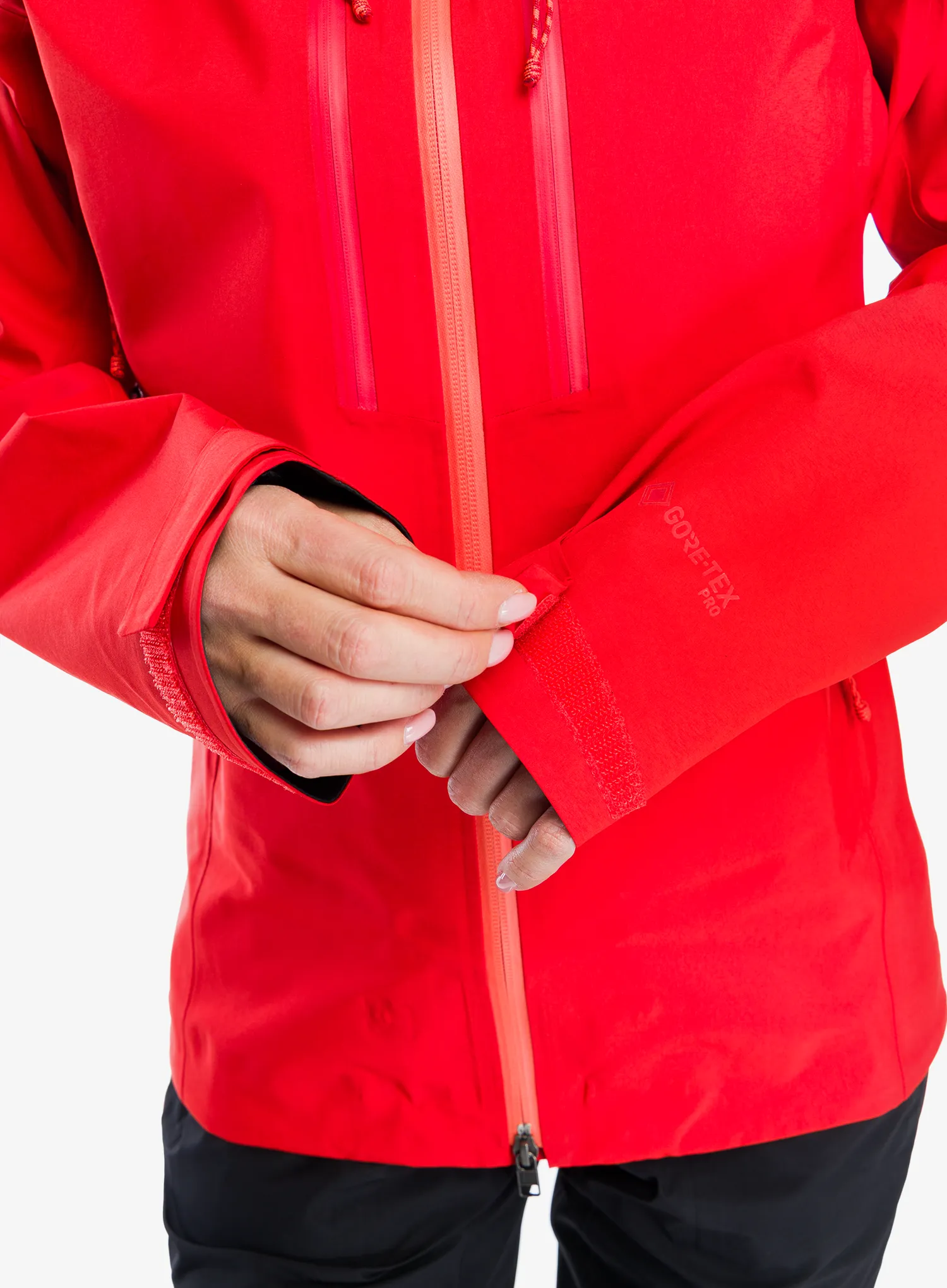 Geaca GORE-TEX femei Patagonia Pluma PRO Jacket - sizzle red