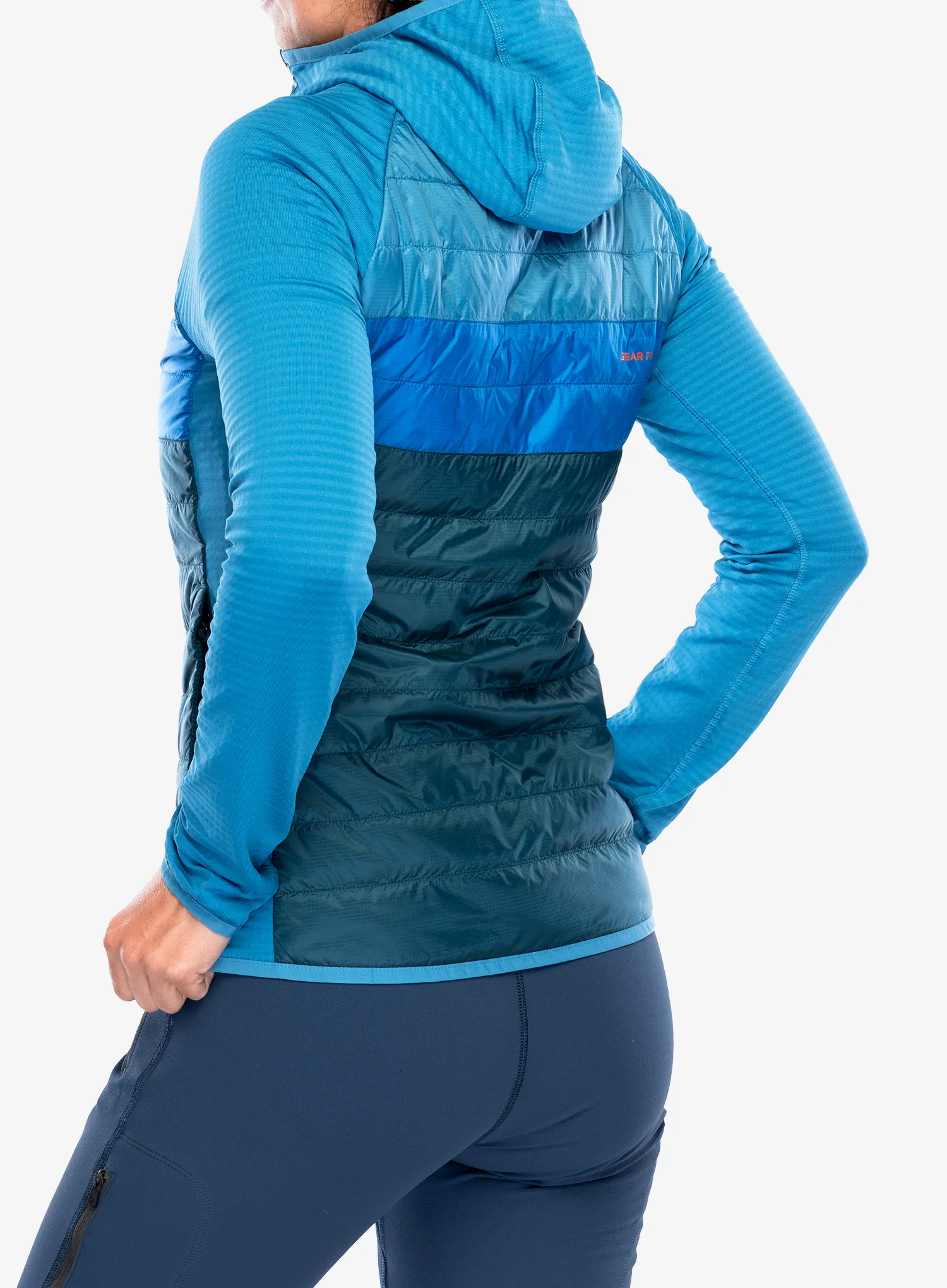 Geaca hibridă femei Cotopaxi Capa Hybrid Insulated Hooded Jacket - lake/abyss