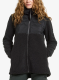 Geaca hibridă femei Didriksons Bibi Fullzip 2 - black