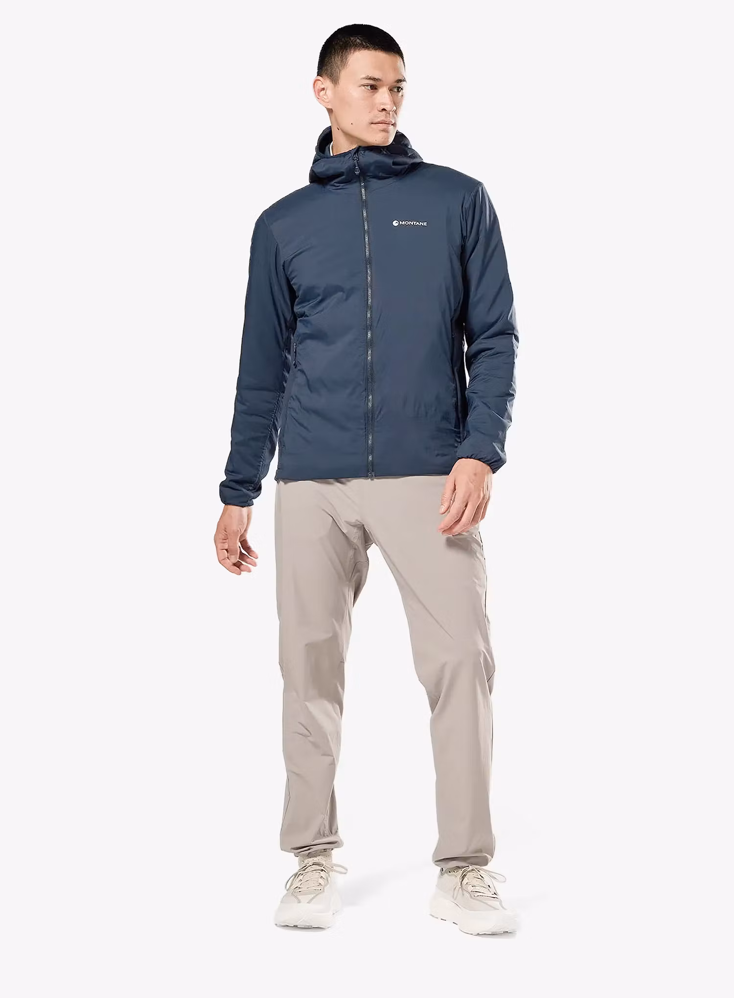 Geaca hibridă Montane Sirocco Hoodie - eclipse blue