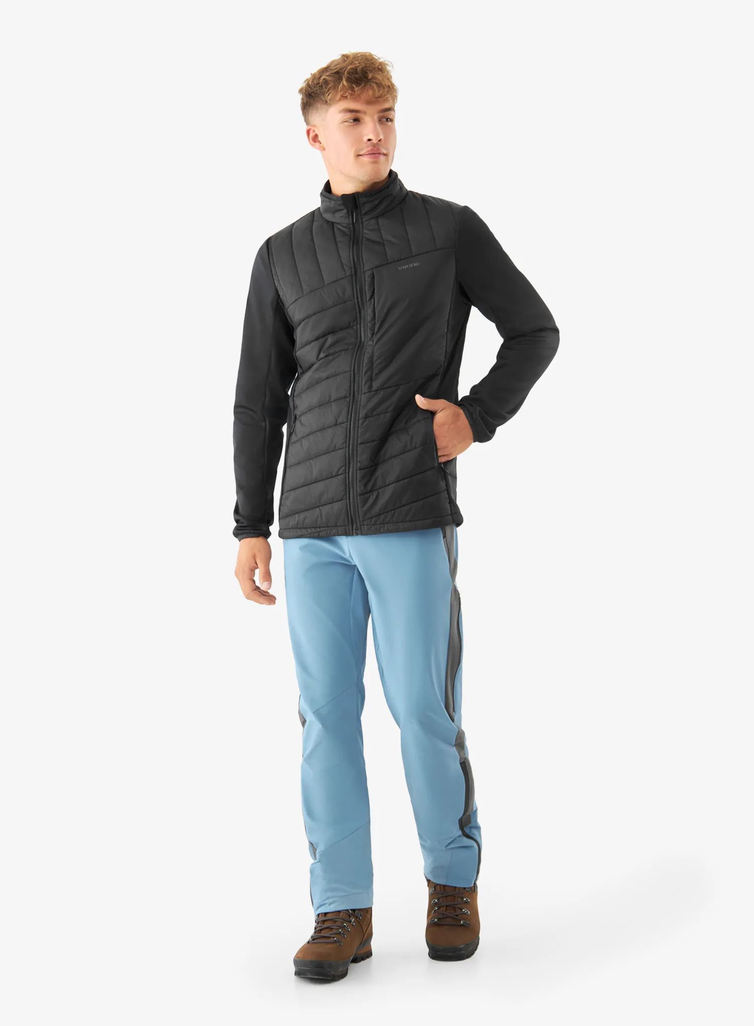 Geaca hibridă Viking Blast Primaloft - black