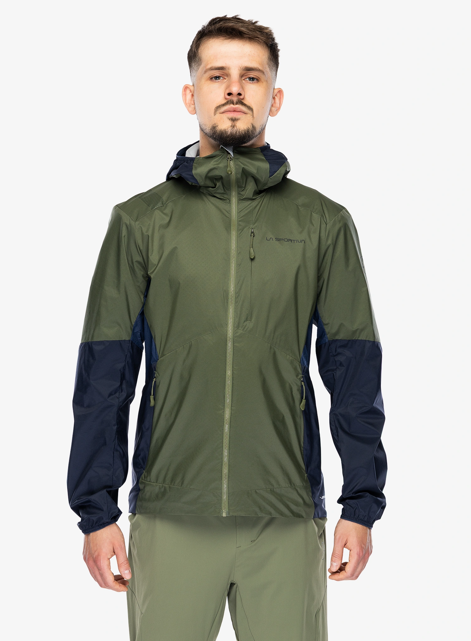 yk Geaca La Sportiva Across Lite Jacket - cypress/night sky | 8a.ro