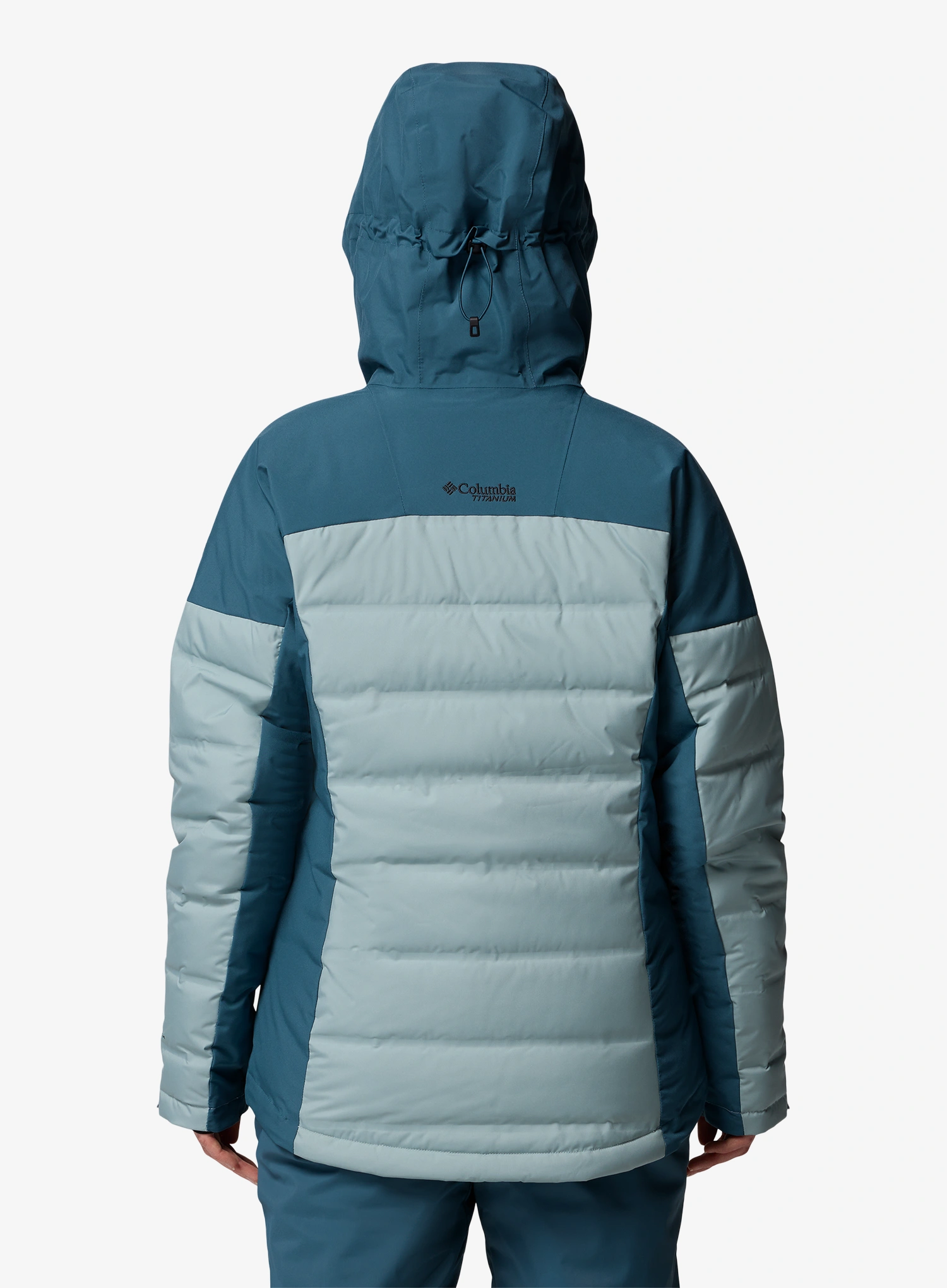 Geaca schi femei Columbia Glacier Ridge Down Jacket - everblue/crushed blue
