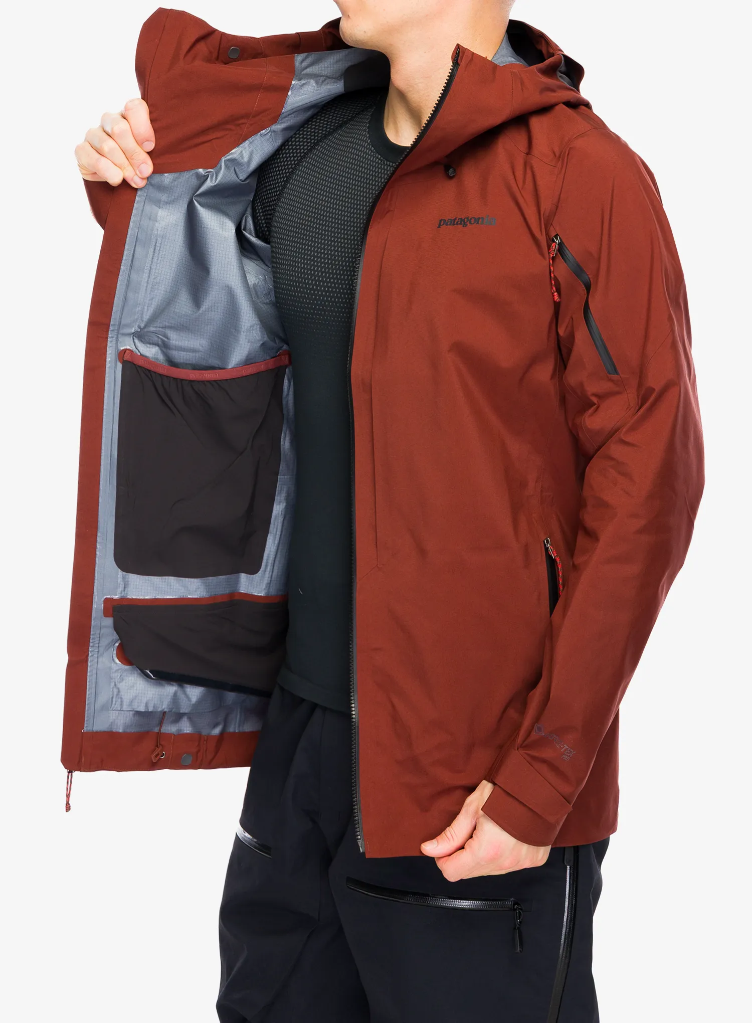 Geaca schi Patagonia PowSlayer Jacket - dried vanilla