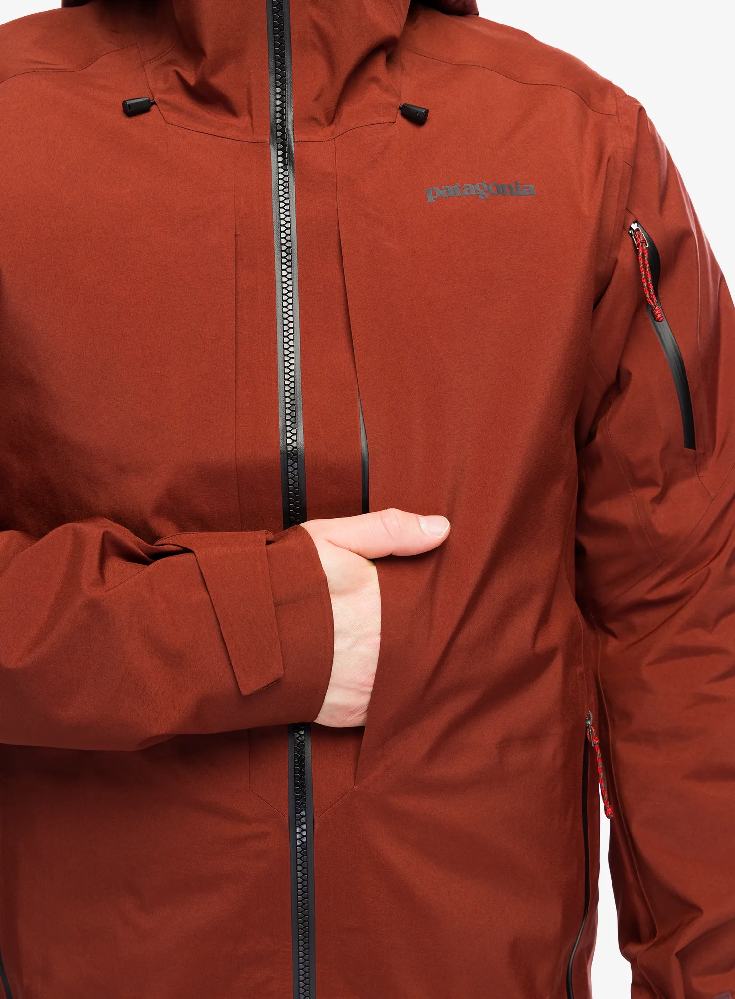 Geaca schi Patagonia PowSlayer Jacket - dried vanilla