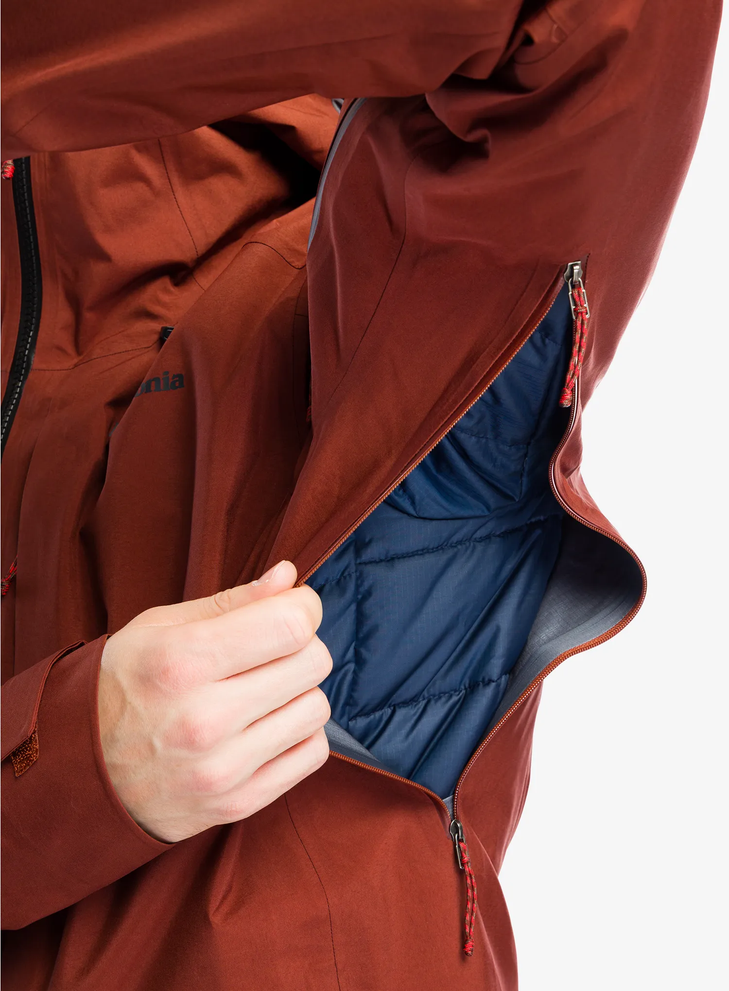 Geaca schi Patagonia PowSlayer Jacket - dried vanilla