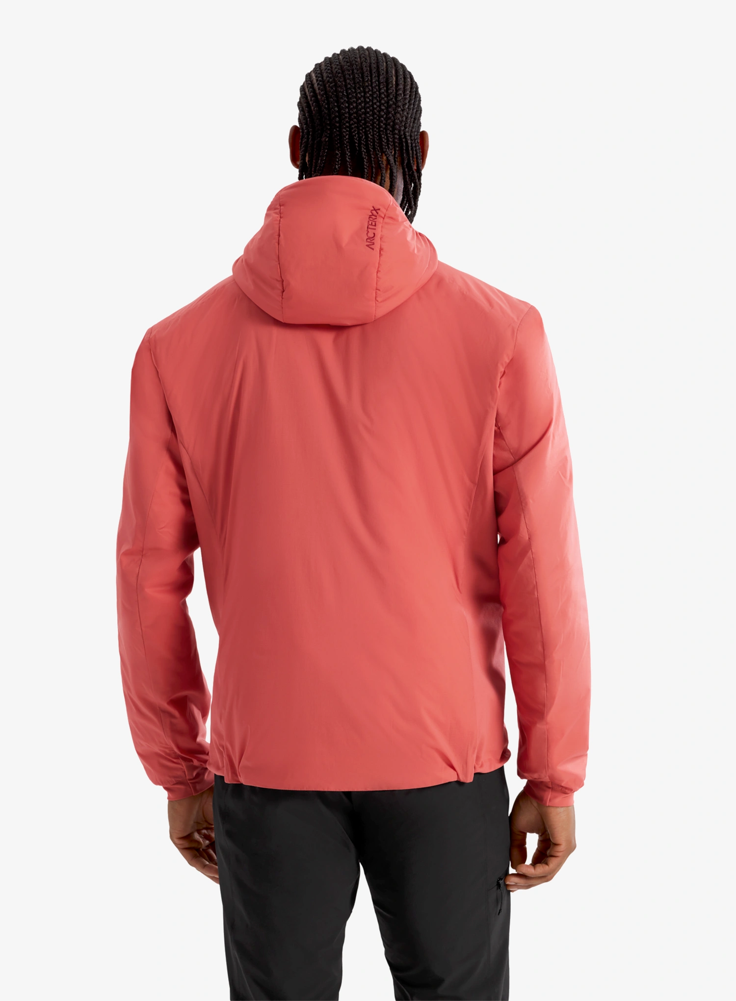 Geaca izolată Arcteryx Atom Hoody - stone red