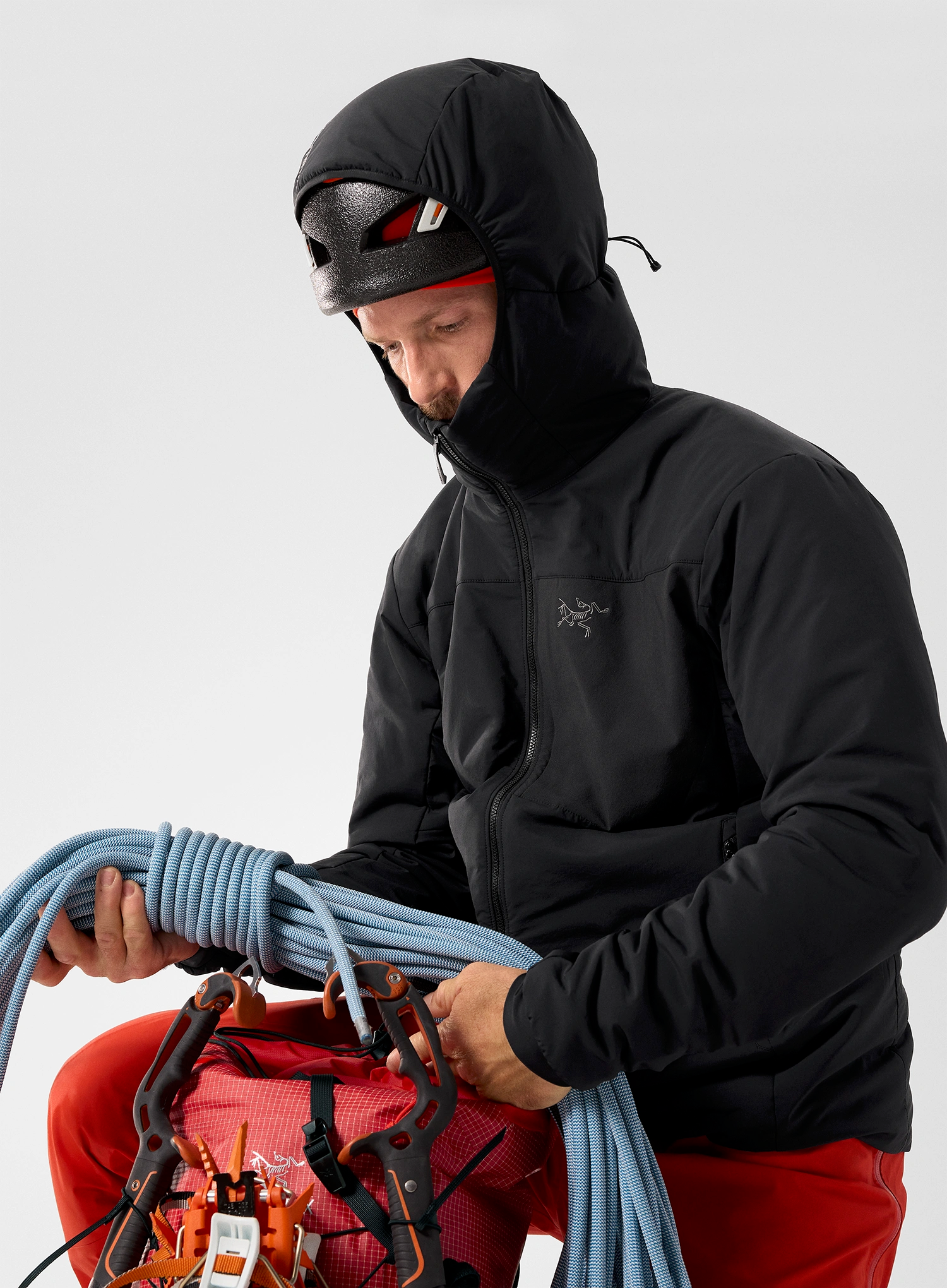Geaca izolată Arcteryx Proton Hoody - black