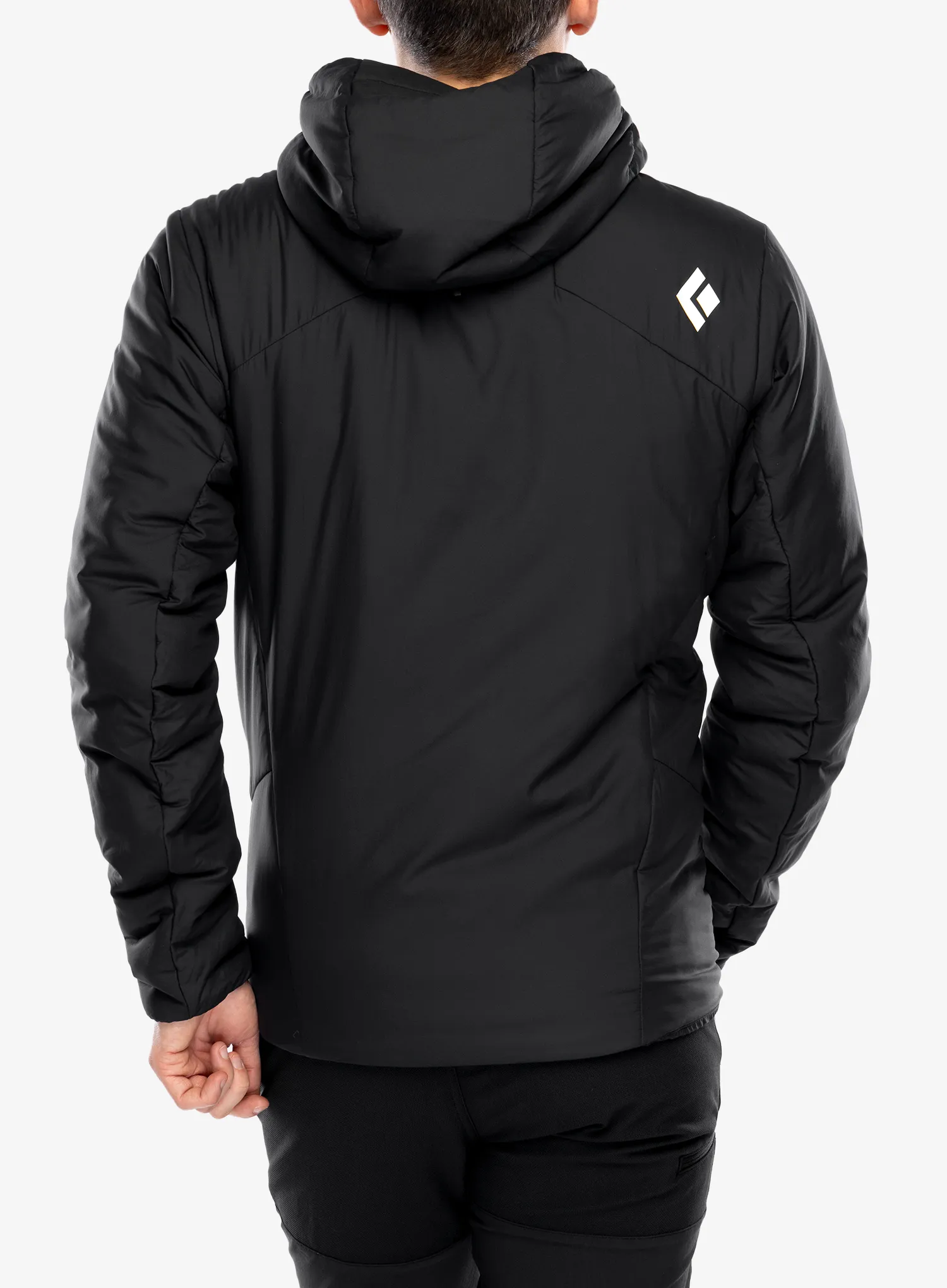 Geaca izolată Black Diamond First Light Stretch Hoody - black/black