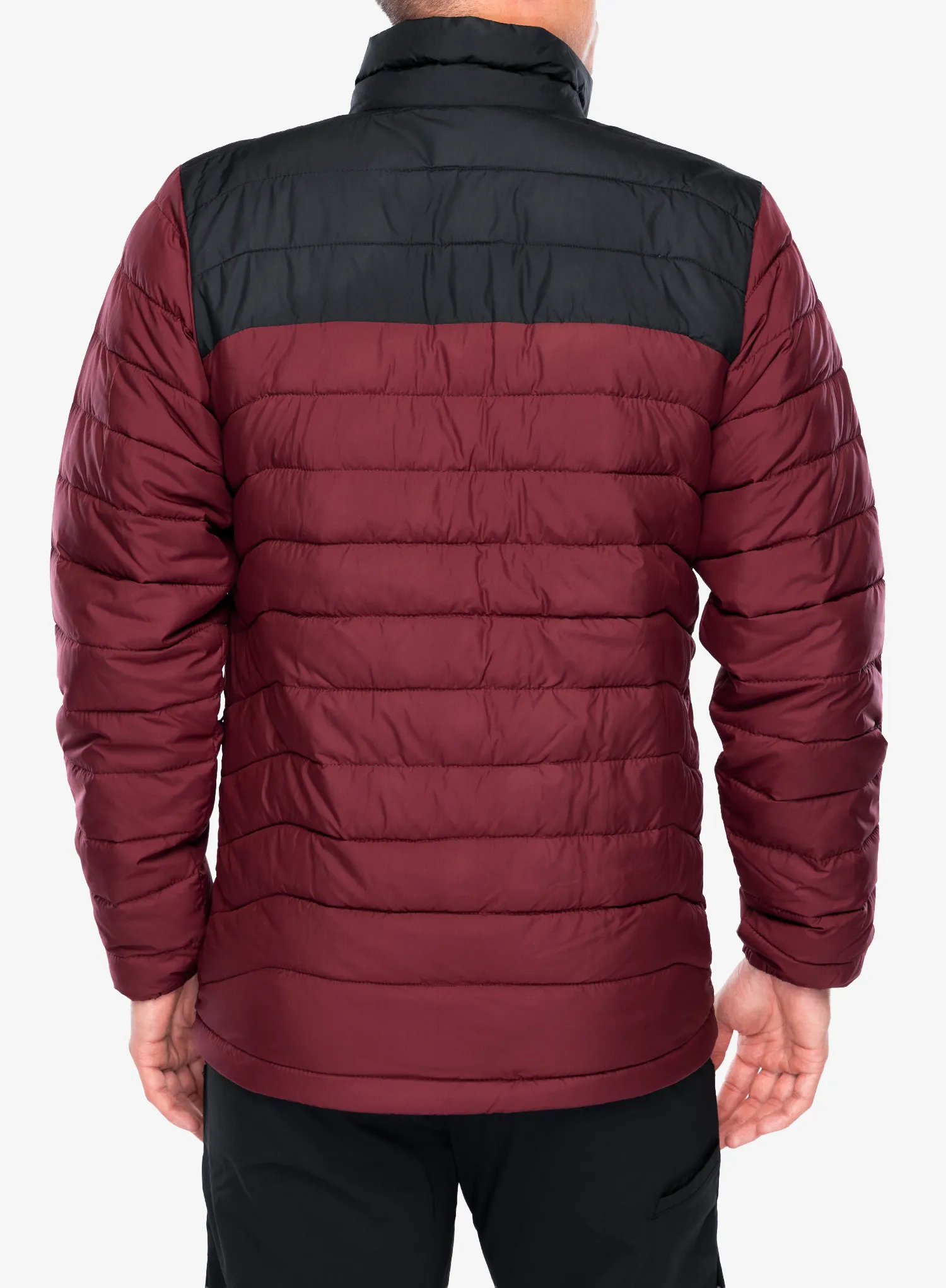 Geaca izolată Columbia Powder Lite II Jacket - rich wine/black