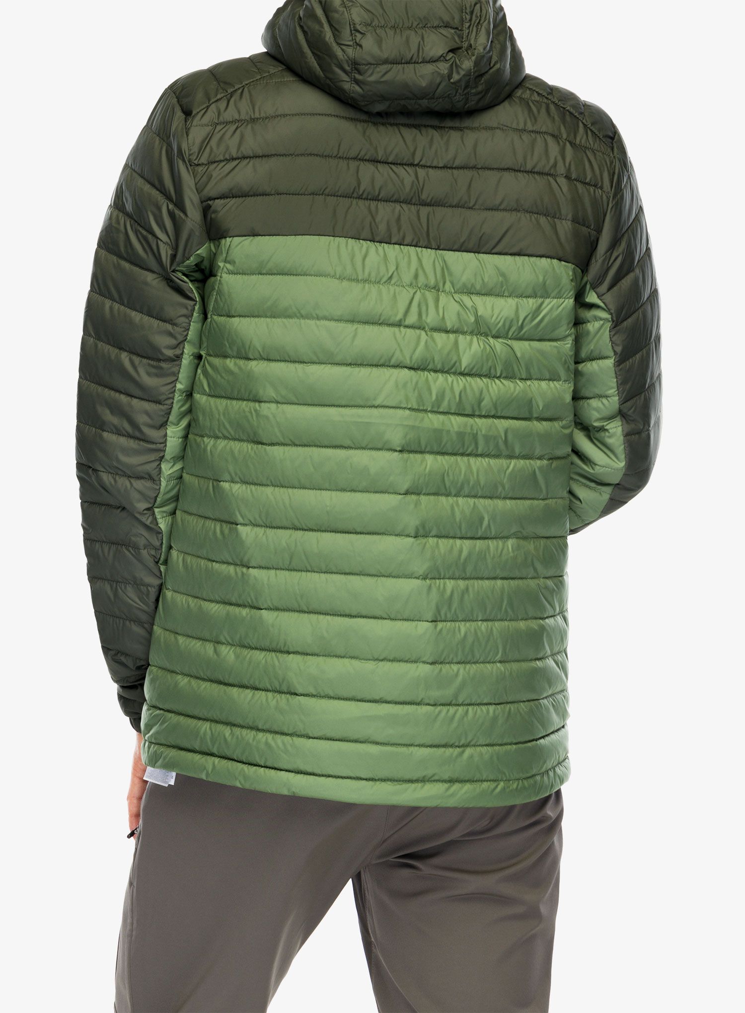 Geaca izolată Columbia Silver Falls II Hooded Jacket - canteen/greenscape