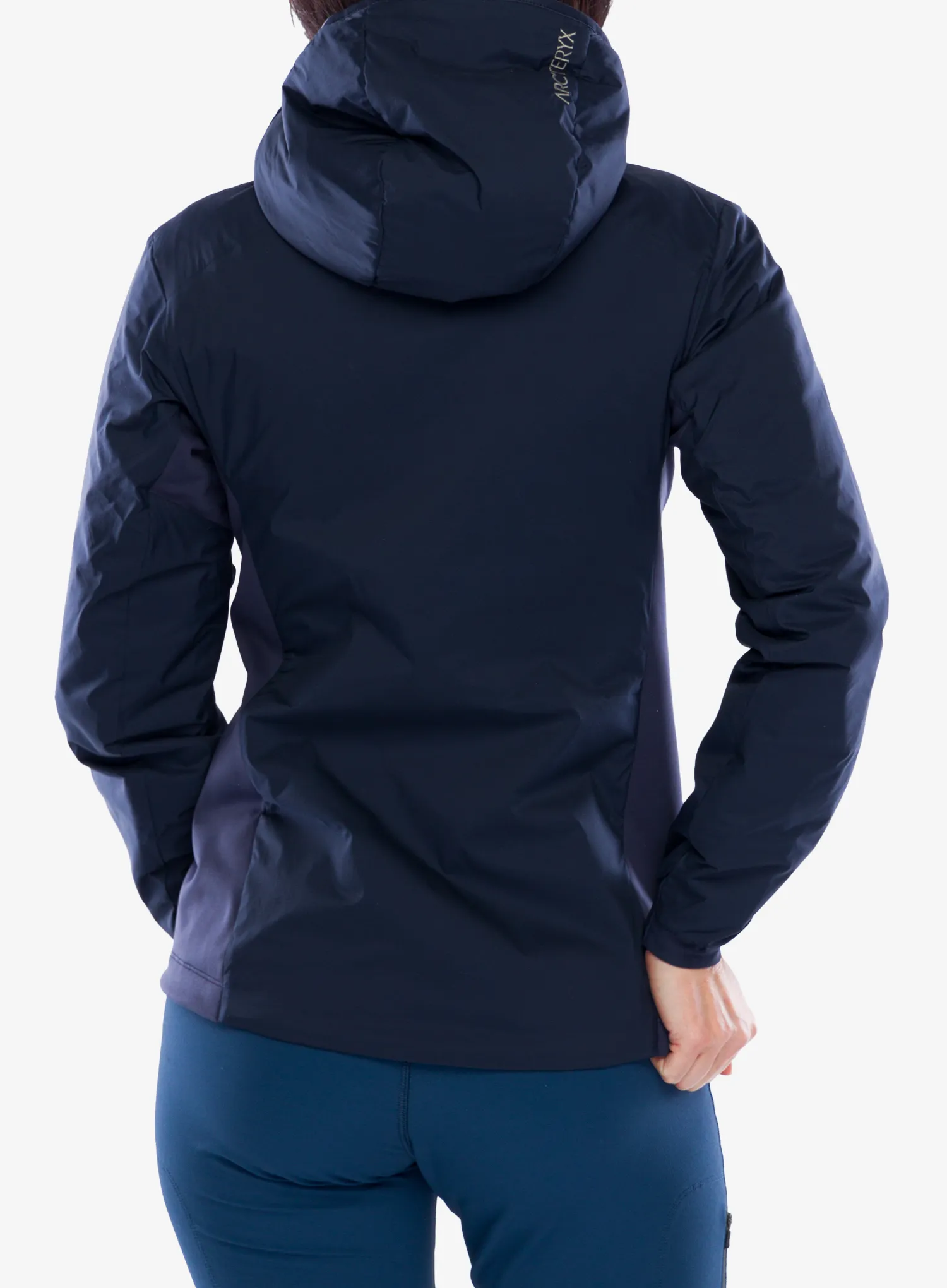 Geaca izolată pentru femei Arcteryx Atom Hoody - black sapphire
