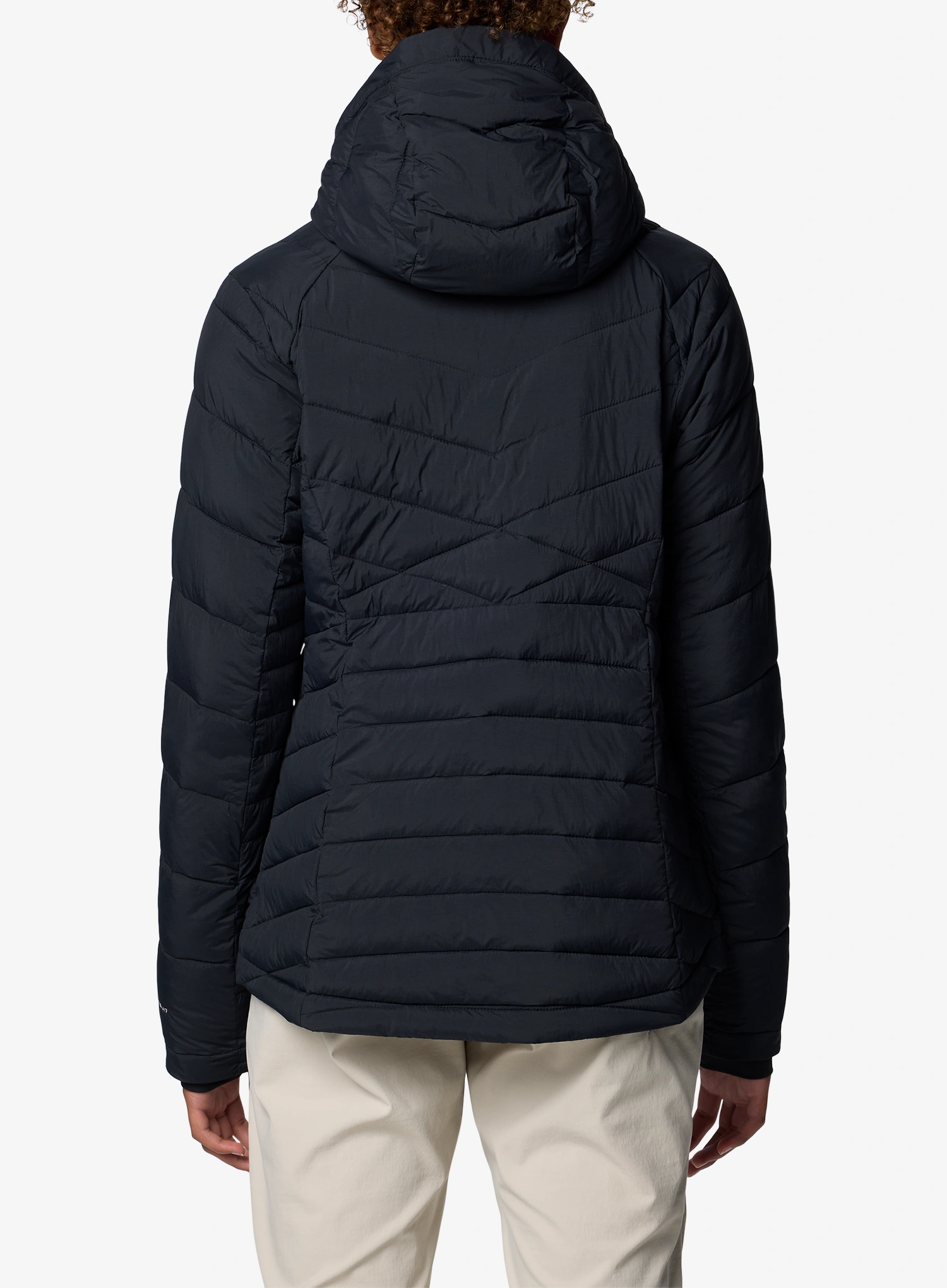 Geaca izolată pentru femei Columbia Joy Peak II Hooded Jacket - black