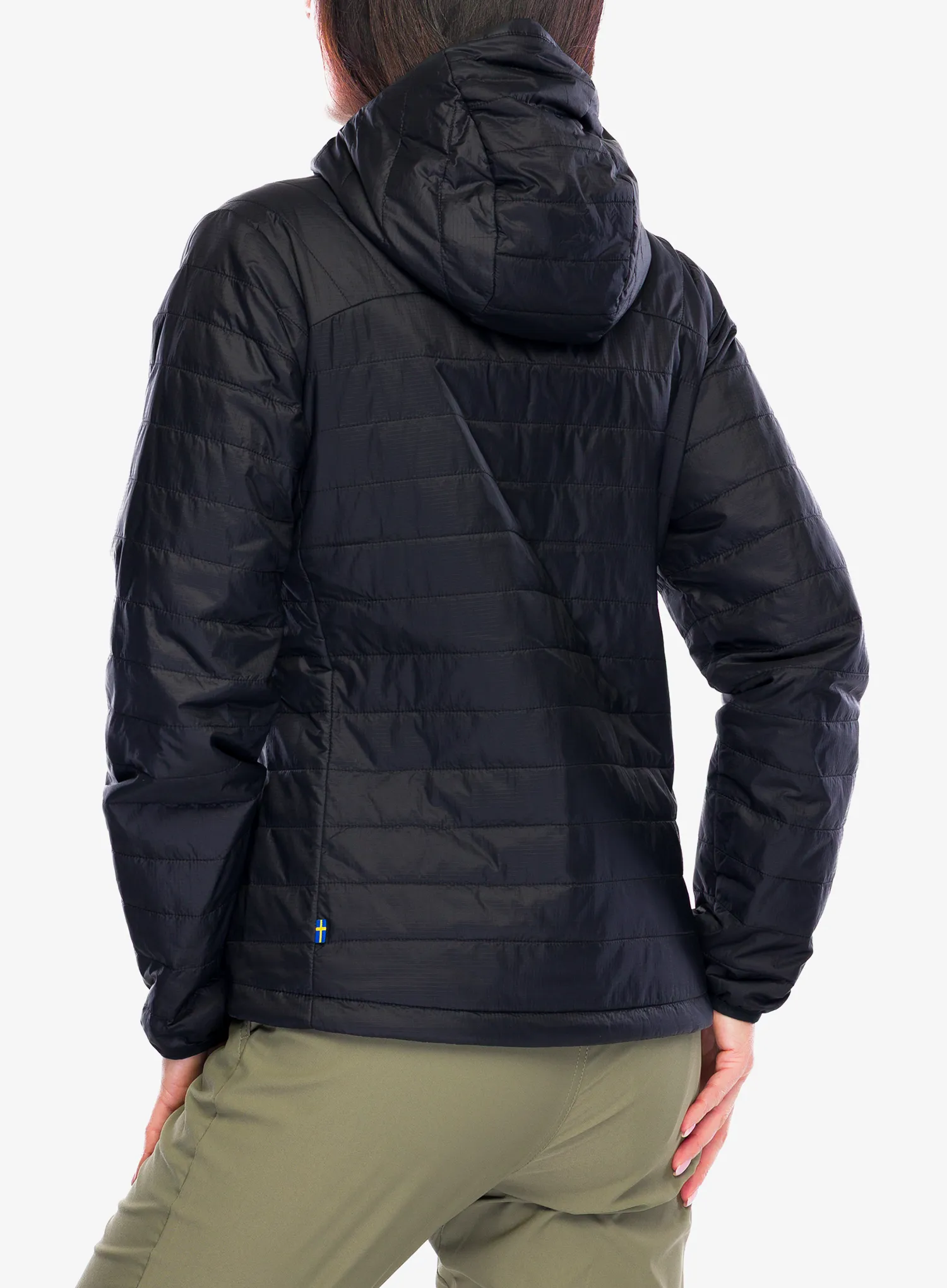 Geaca izolată pentru femei Fjallraven Expedition X-latt Hoodie - black