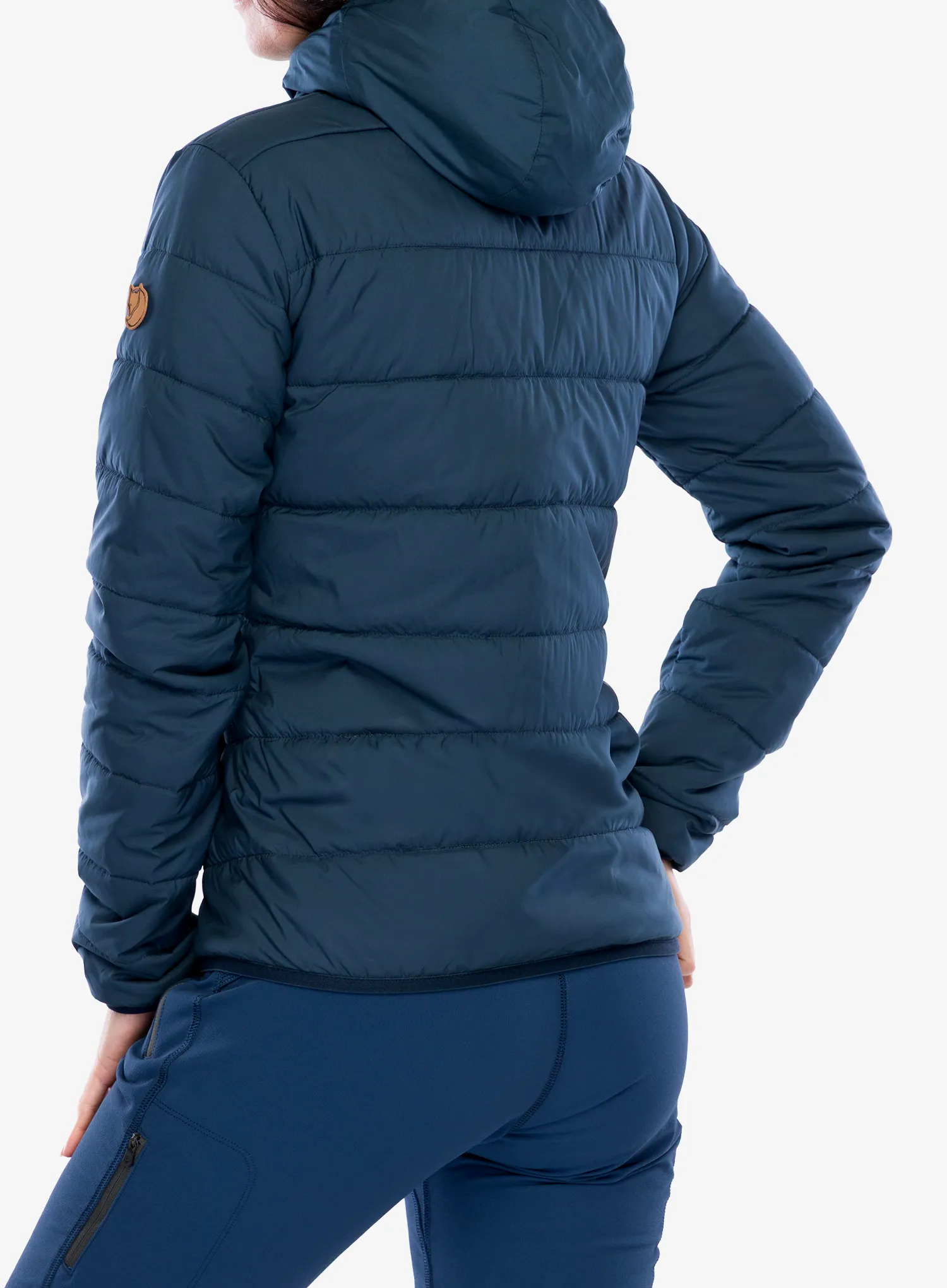 Geaca Fjallraven Keb Padded Hoodie - mountain blue