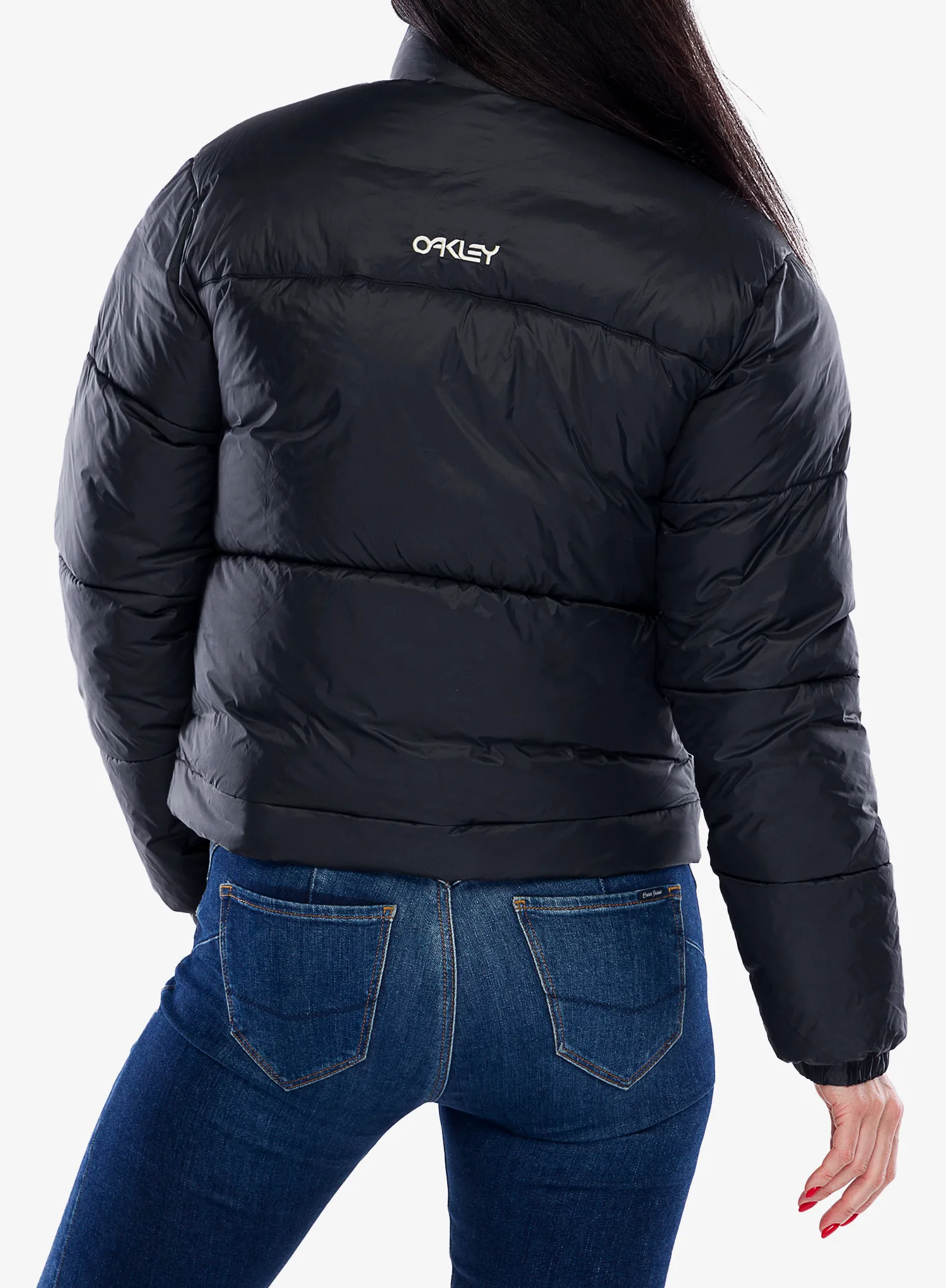 Geaca izolată pentru femei Oakley TNP Puffy Jacket - blackout