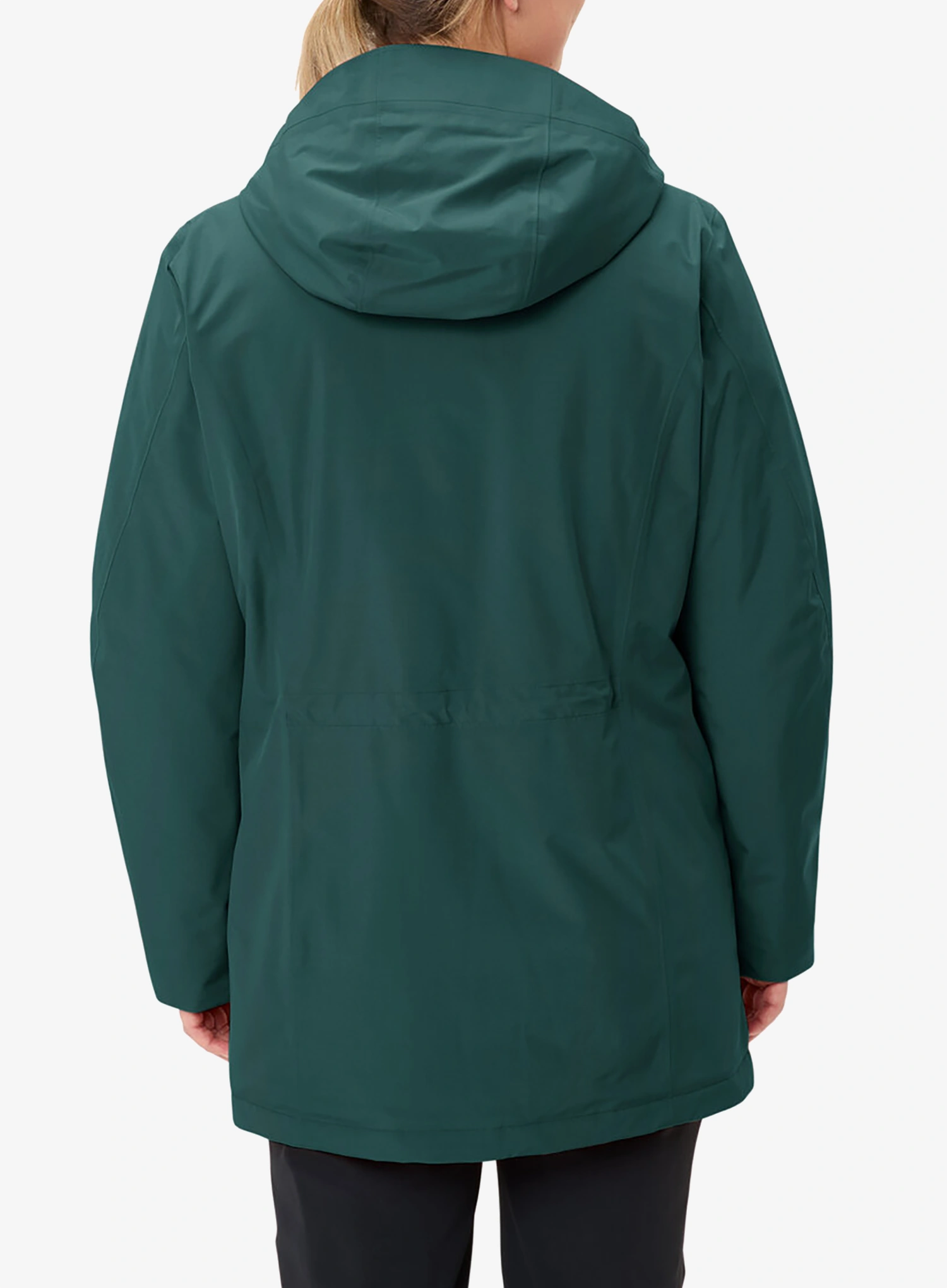 Geaca femei Vaude Rosemoor Padded Parka - deep pond
